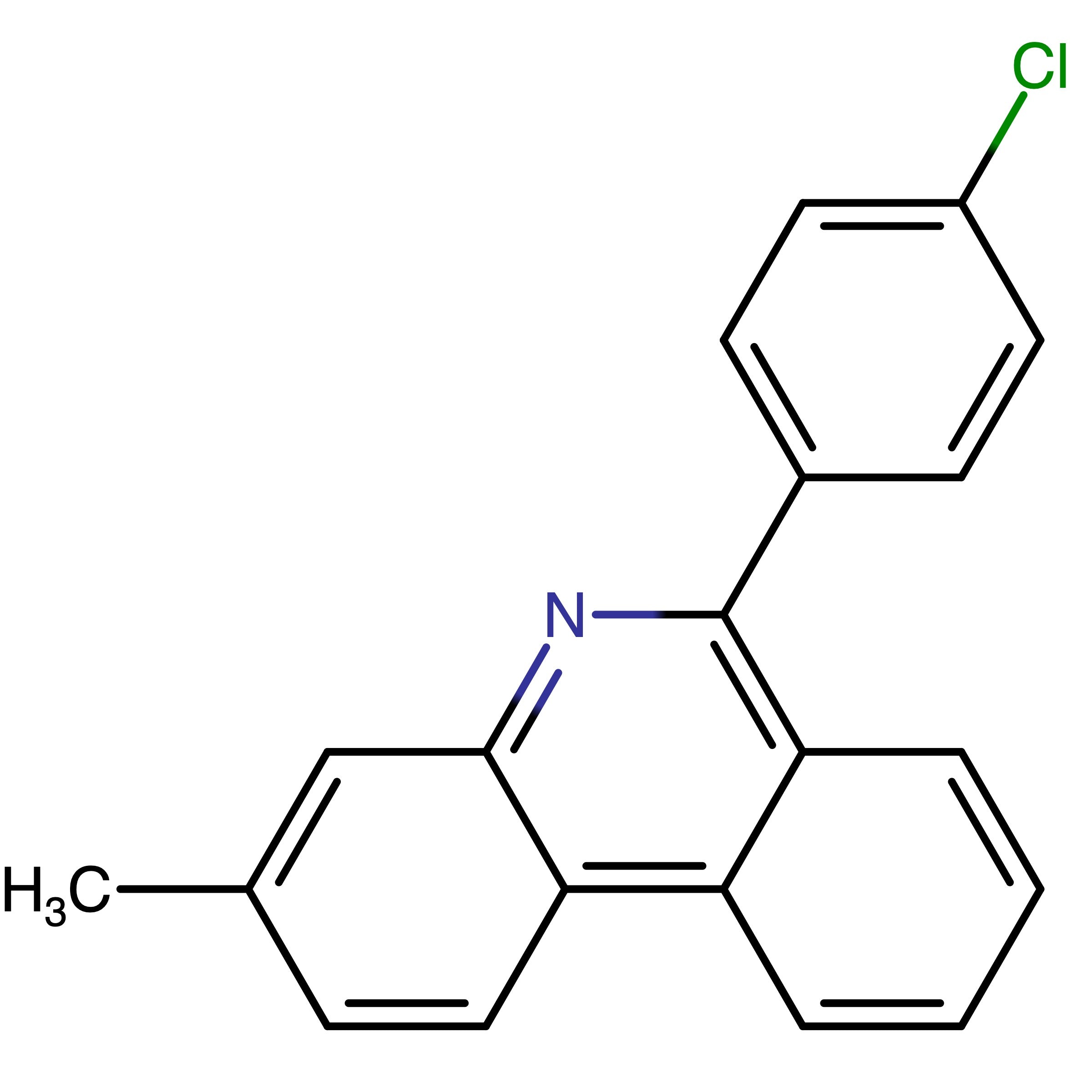 CAS 2242857-38-9 | 6-(4-Chlorophenyl)-3-methylphenanthridine