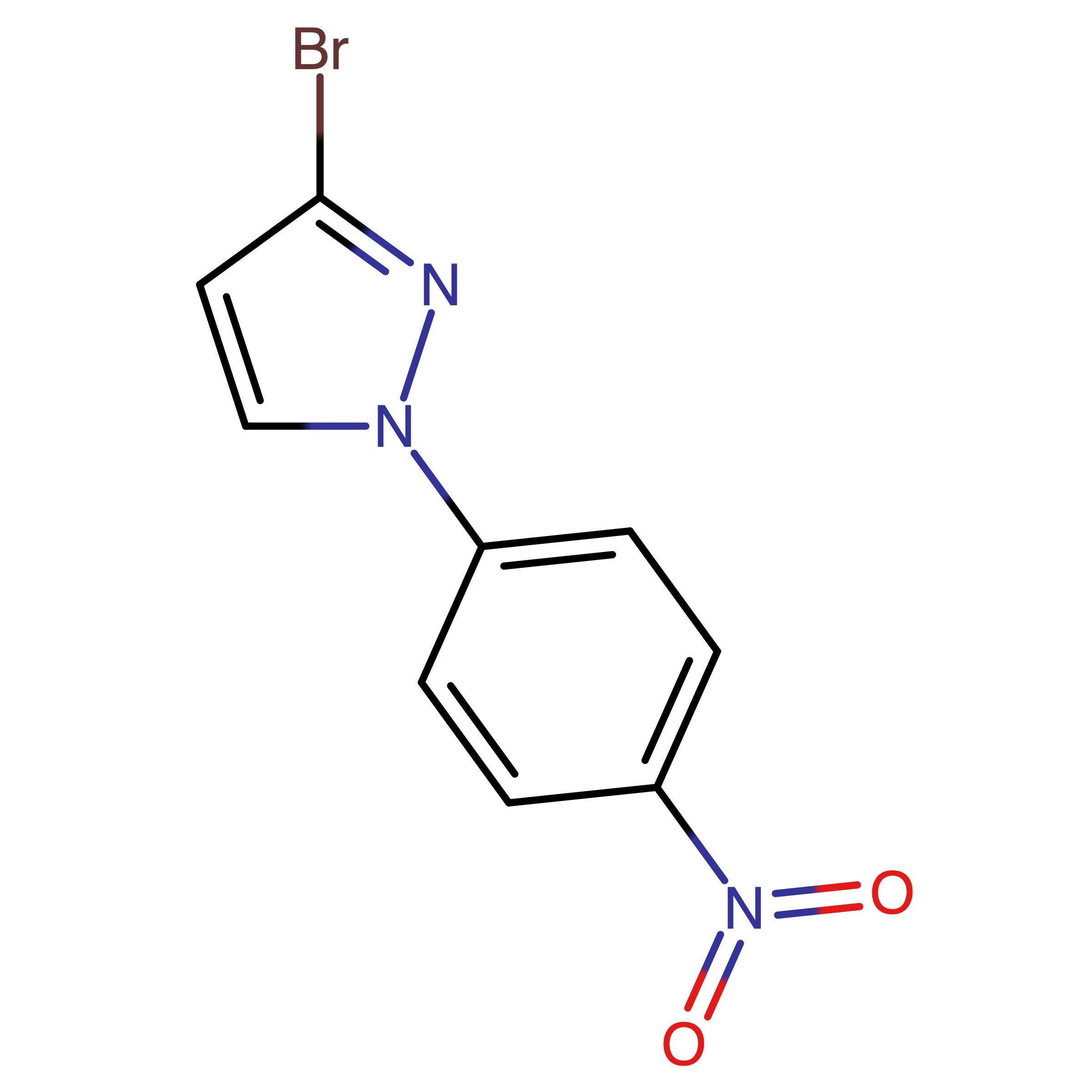 CAS 130603-75-7 | 3-Bromo-1-(4-nitrophenyl)-1H-pyrazole