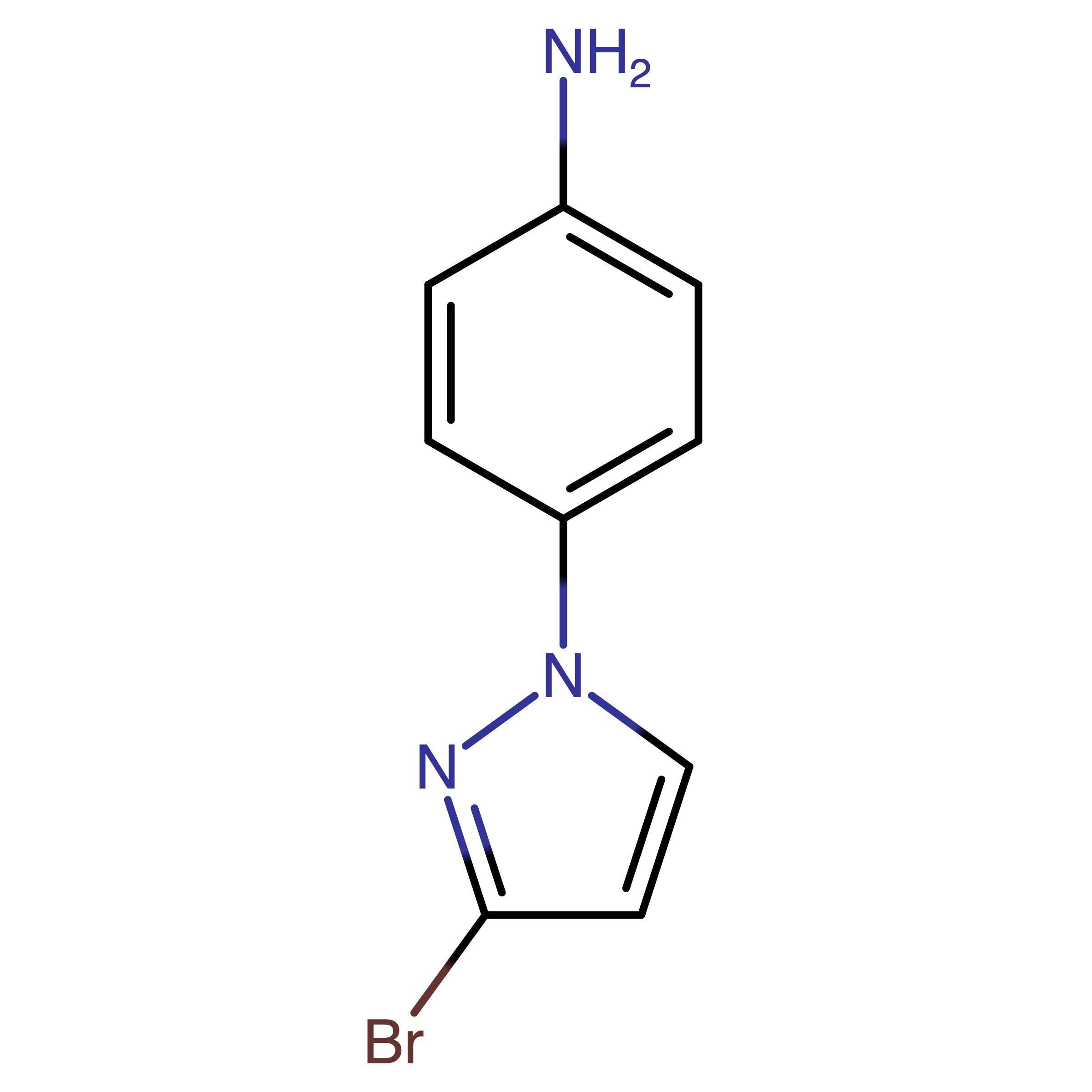 CAS 1818227-88-1 | 4-(3-Bromo-1H-pyrazol-1-yl)aniline