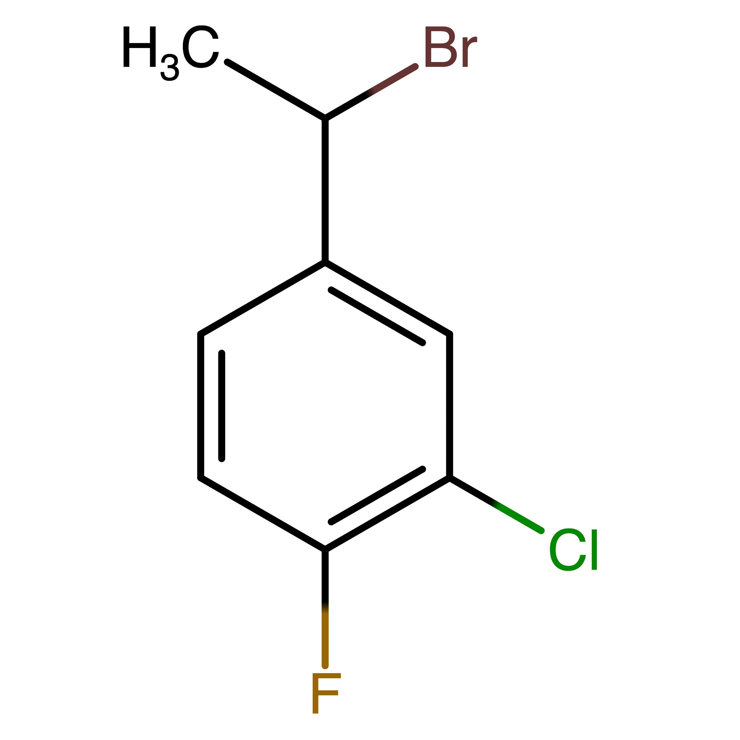CAS 1094438-34-2 | 4-(1-Bromoethyl)-2-chloro-1-fluorobenzene