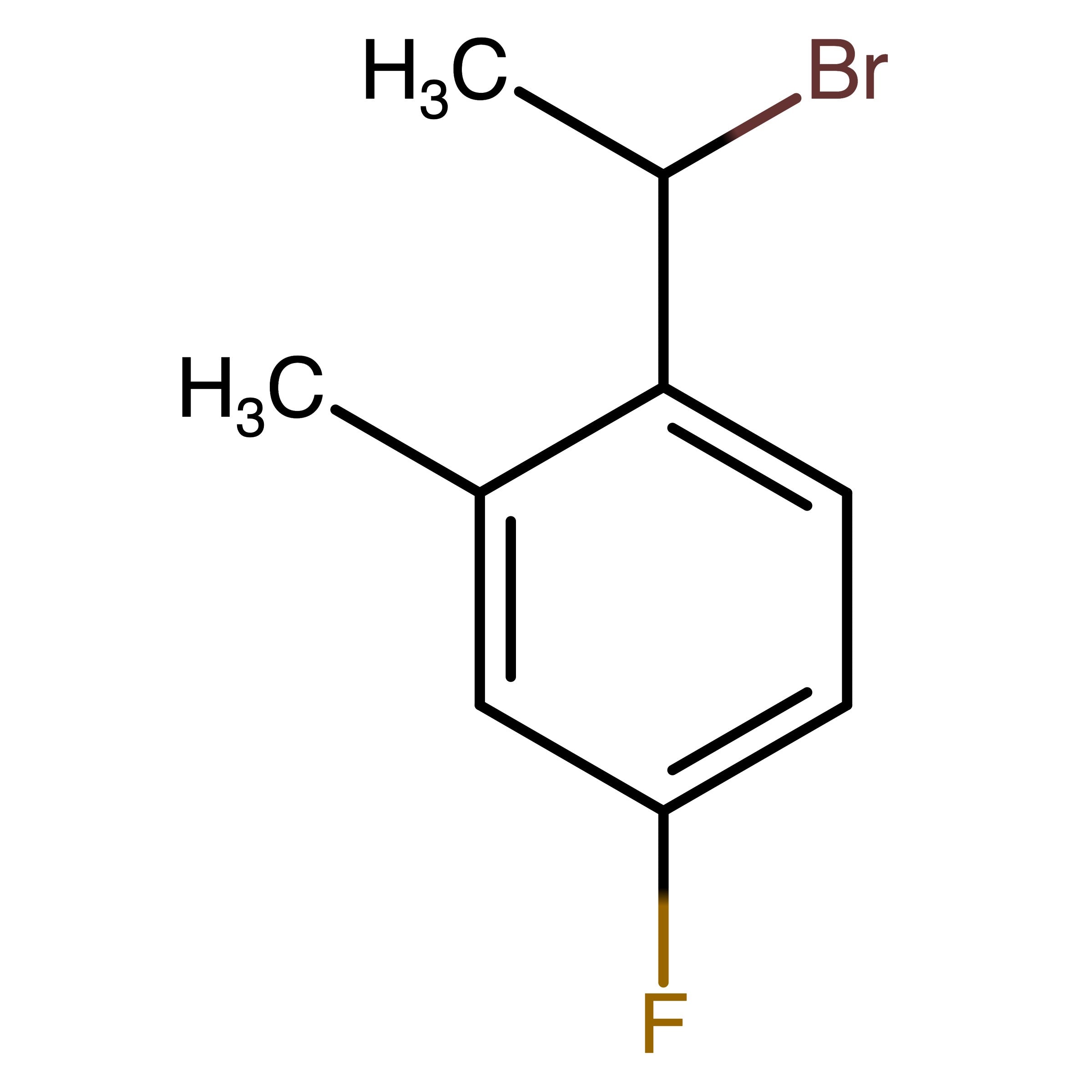 CAS 1824026-13-2 | 1-(1-Bromoethyl)-4-fluoro-2-methylbenzene