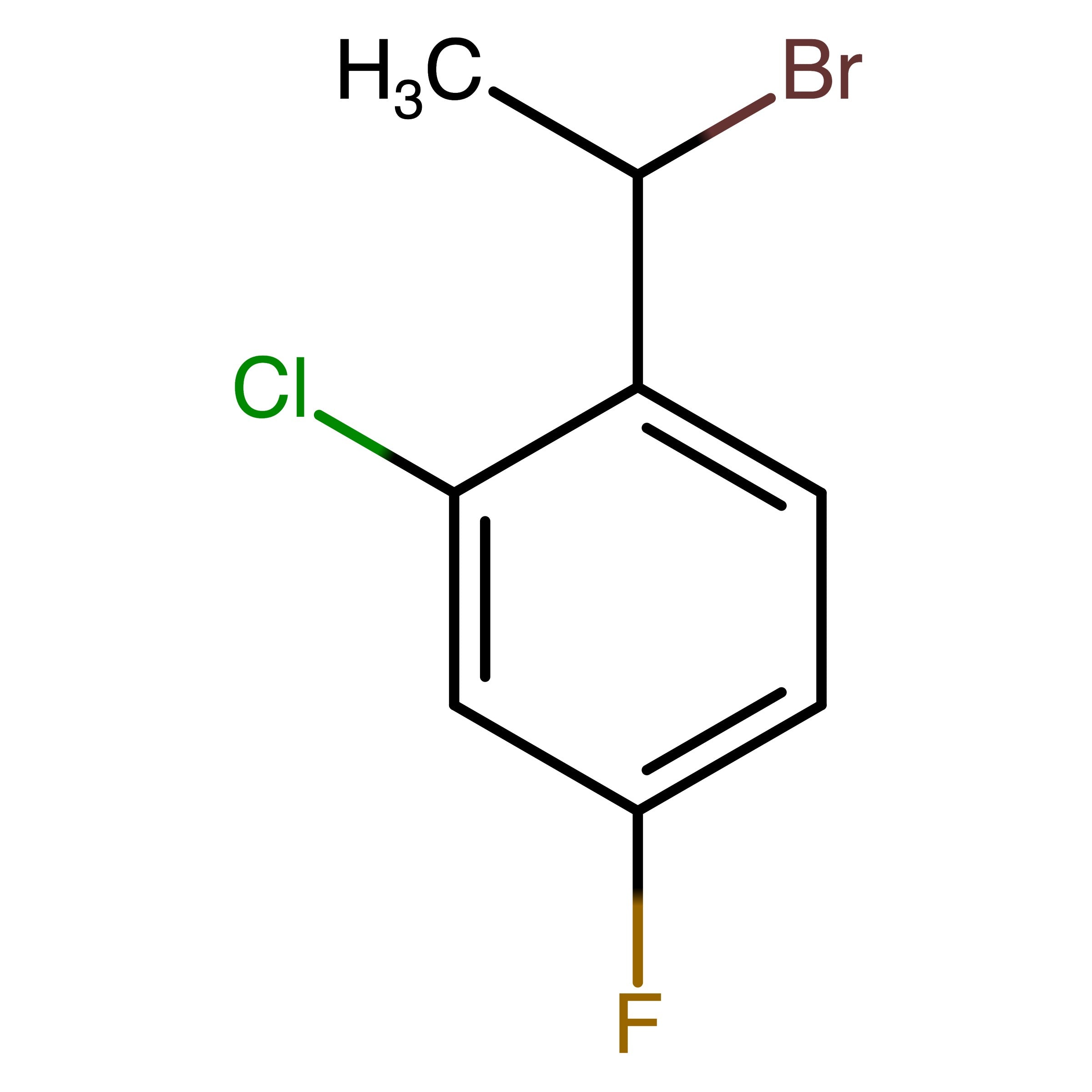 CAS 1341821-29-1 | 1-(1-Bromoethyl)-2-chloro-4-fluorobenzene