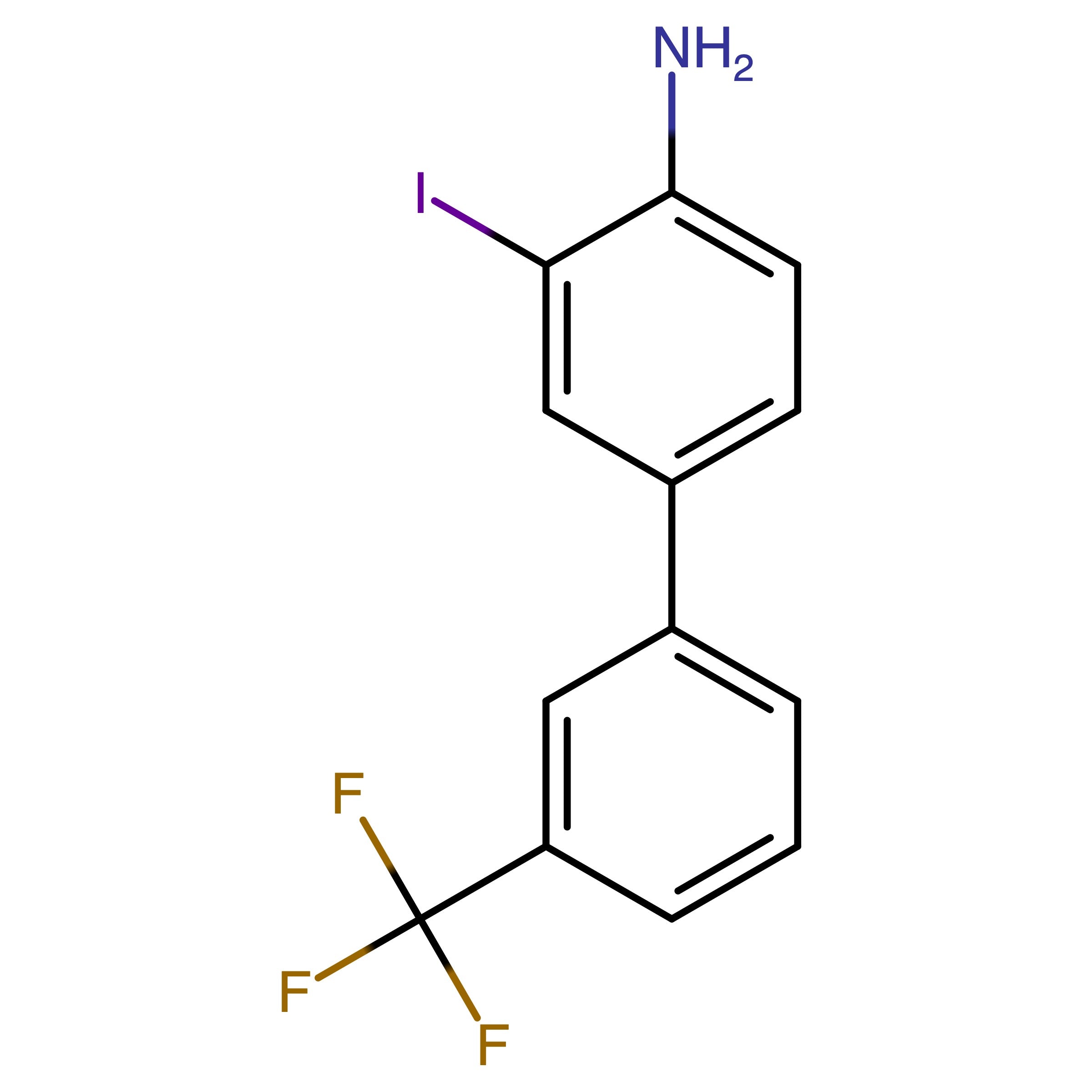 CAS 2378000-33-8 | 3-Iodo-3'-(trifluoromethyl)-[1,1'-biphenyl]-4-amine