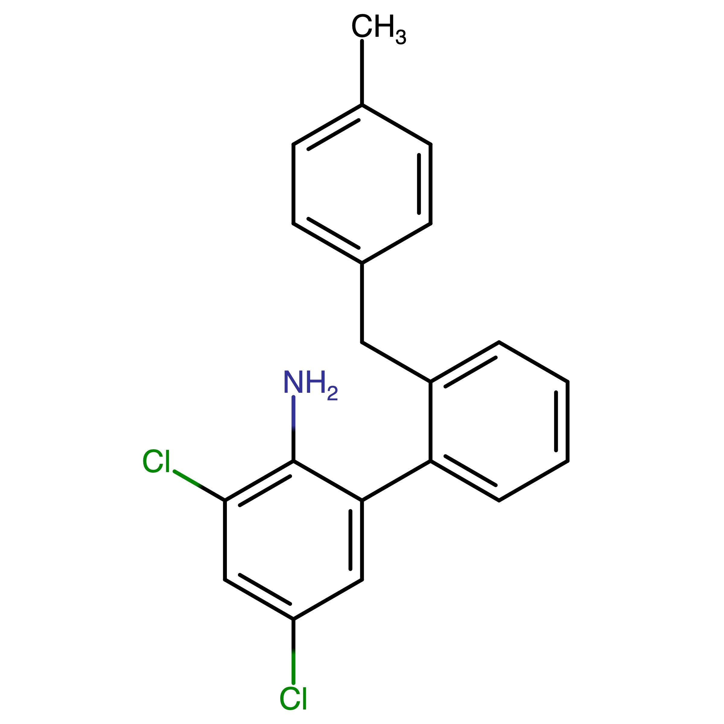 CAS 2416344-80-2 | 3,5-Dichloro-2'-(4-methylbenzyl)-[1,1'-biphenyl]-2-amine