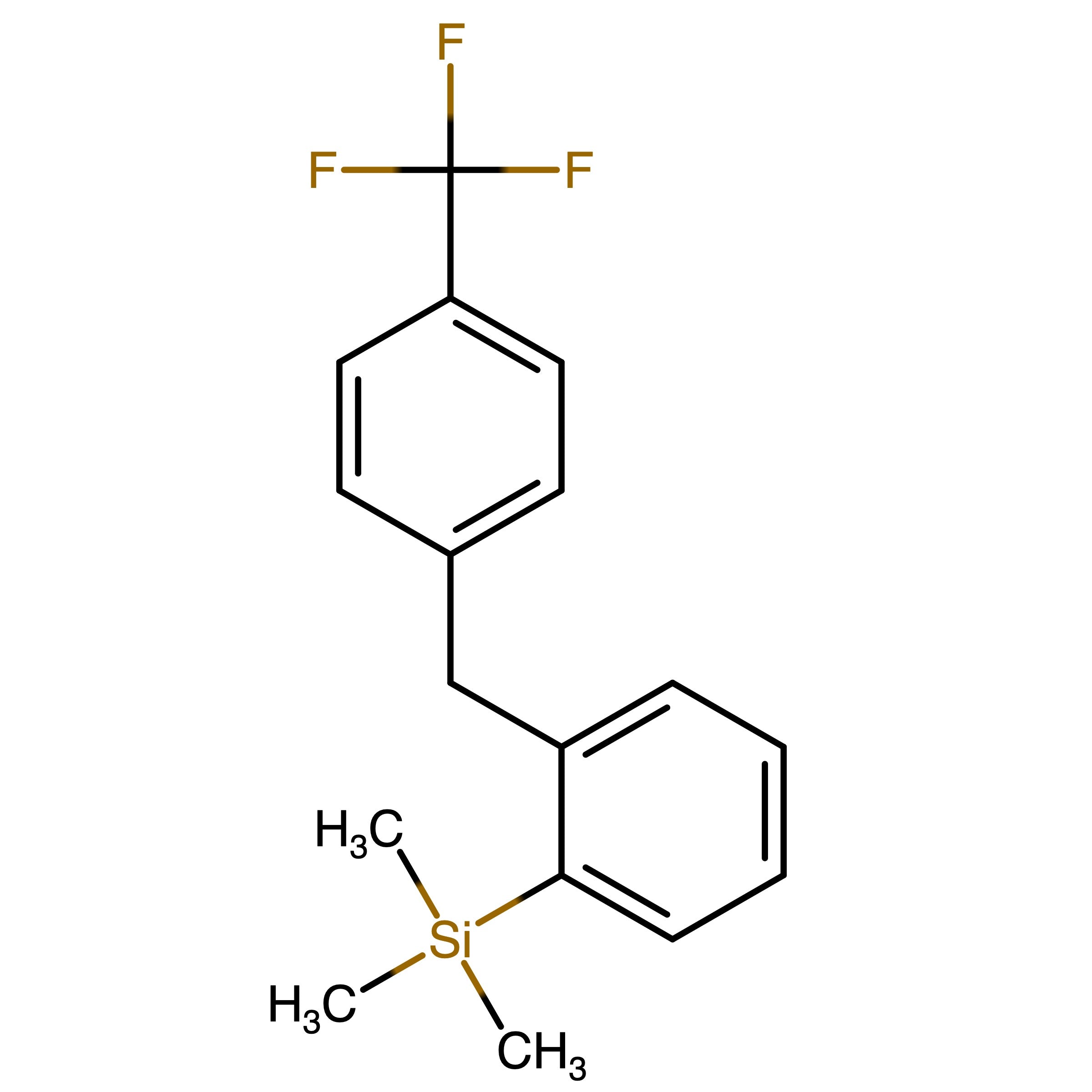 CAS 2055378-05-5 | Trimethyl(2-(4-(trifluoromethyl)benzyl)phenyl)silane
