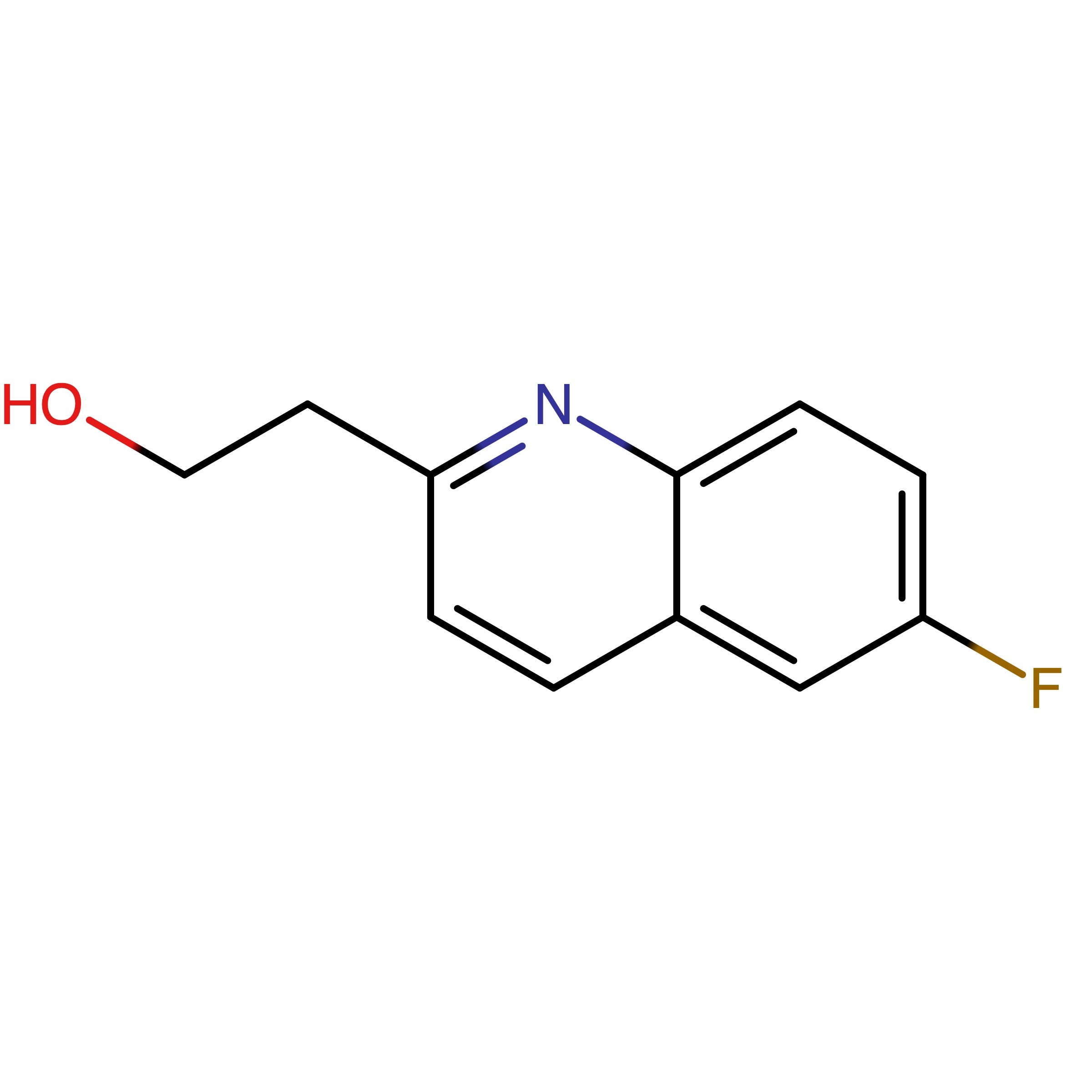 CAS 1433203-67-8 | 2-(6-Fluoroquinolin-2-yl)ethan-1-ol