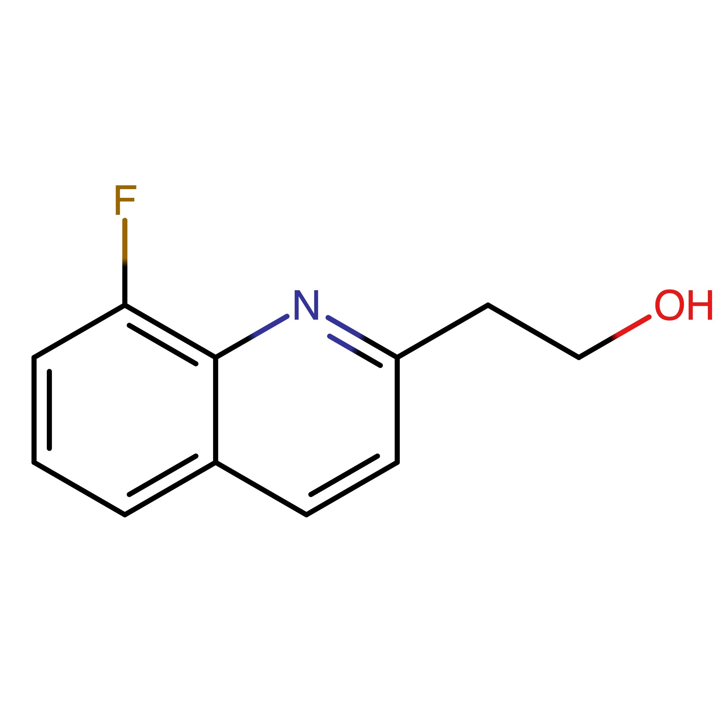 CAS 1433203-75-8 | 2-(8-Fluoroquinolin-2-yl)ethan-1-ol