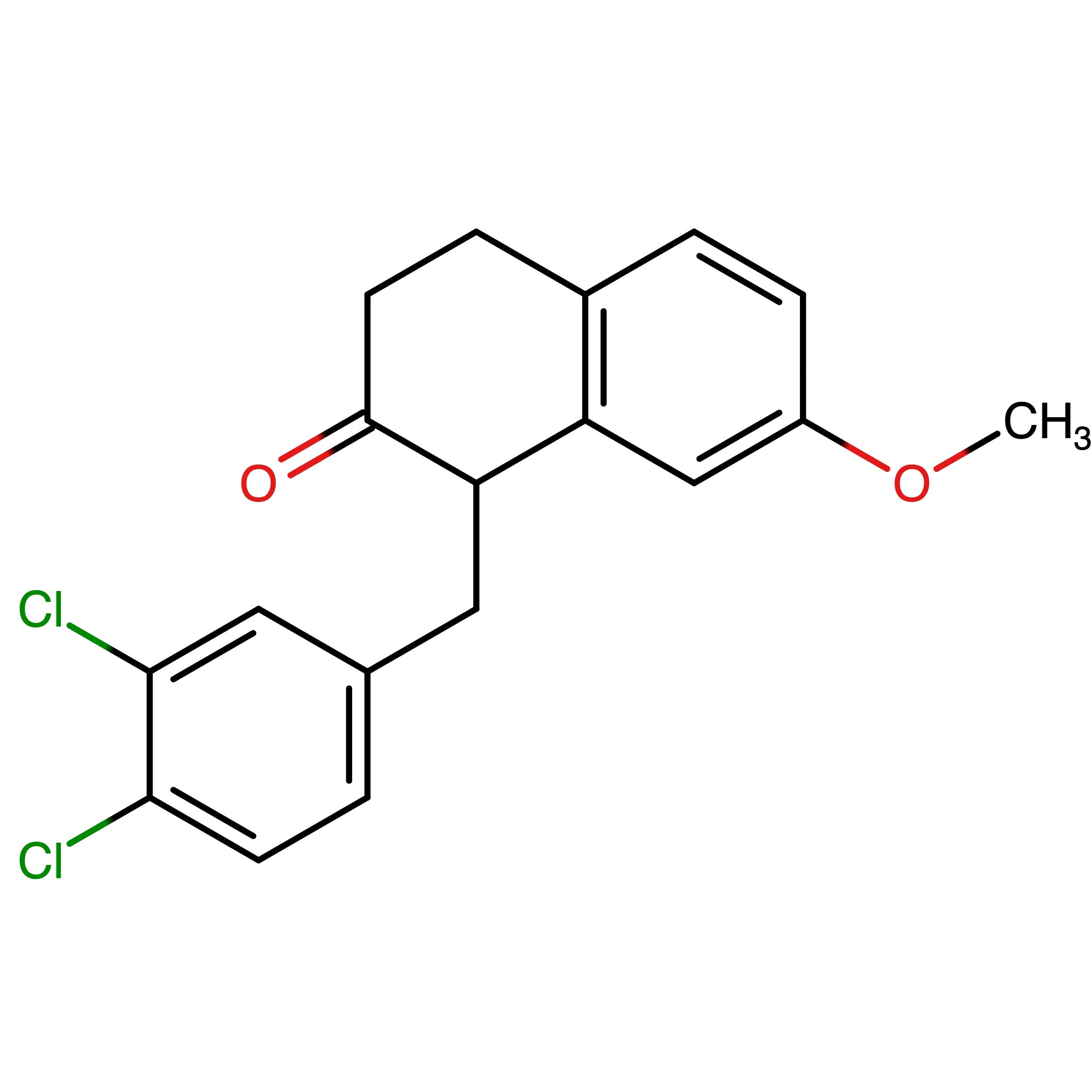 CAS 1240297-48-6 | 1-(3,4-Dichlorobenzyl)-7-methoxy-3,4-dihydronaphthalen-2(1H)-one