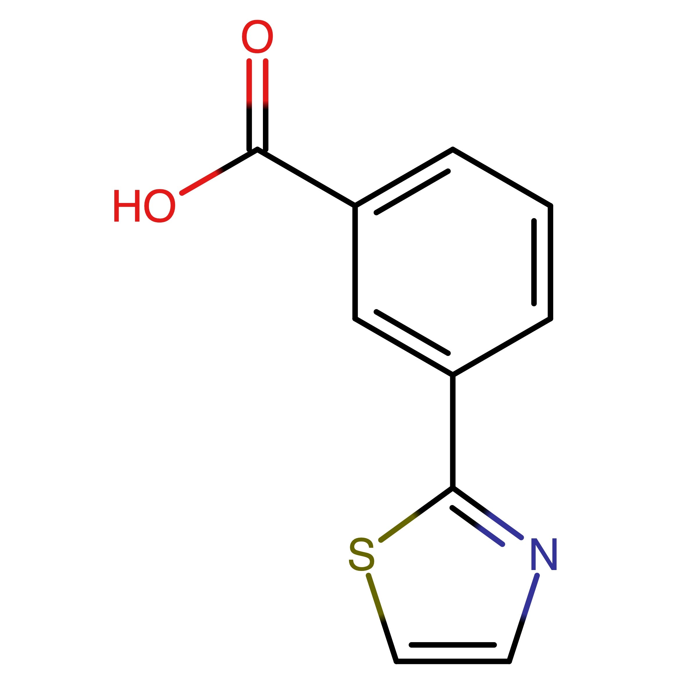 CAS 847956-27-8 | 3-(Thiazol-2-yl)benzoic acid