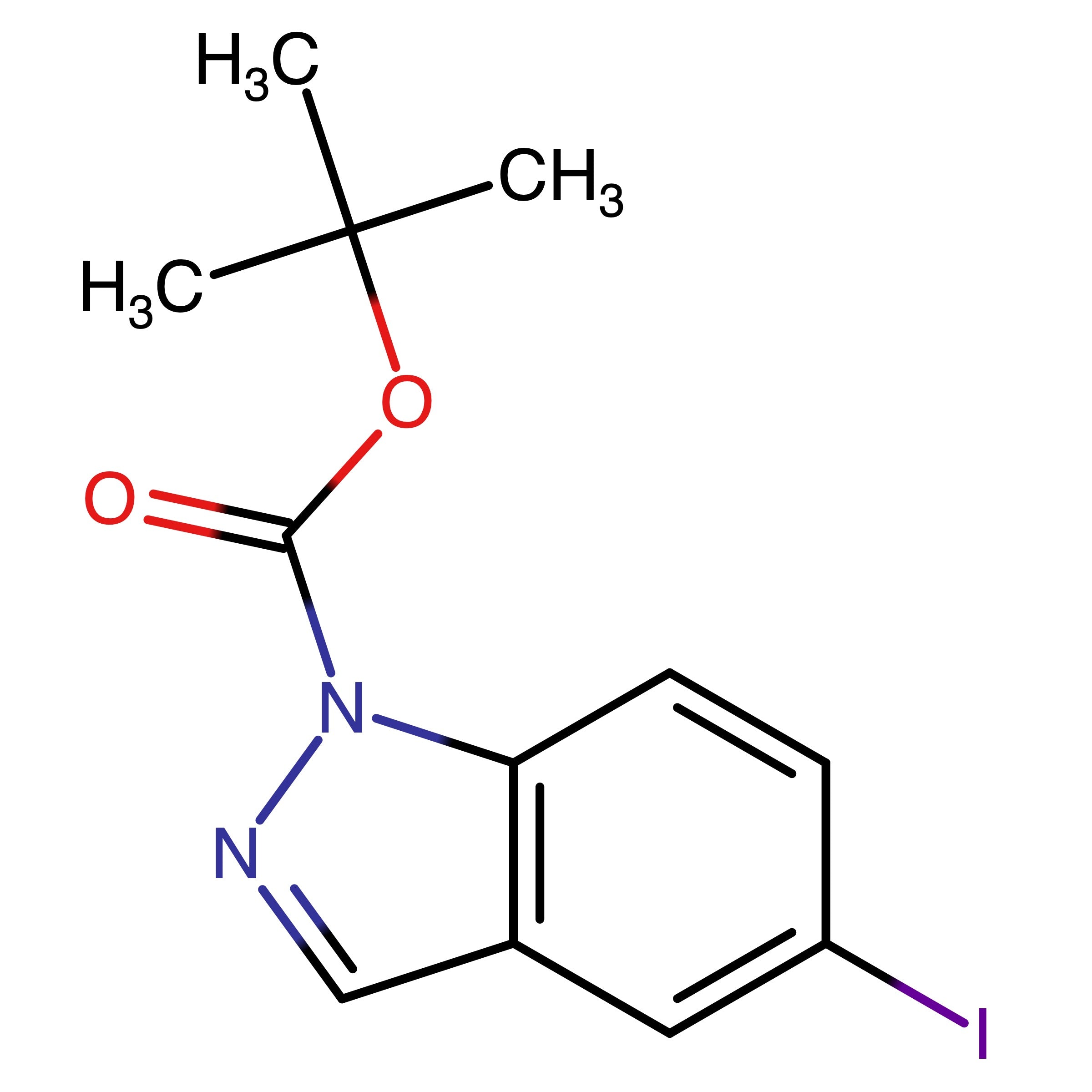 CAS 1001907-23-8 | tert-Butyl 5-iodo-1H-indazole-1-carboxylate