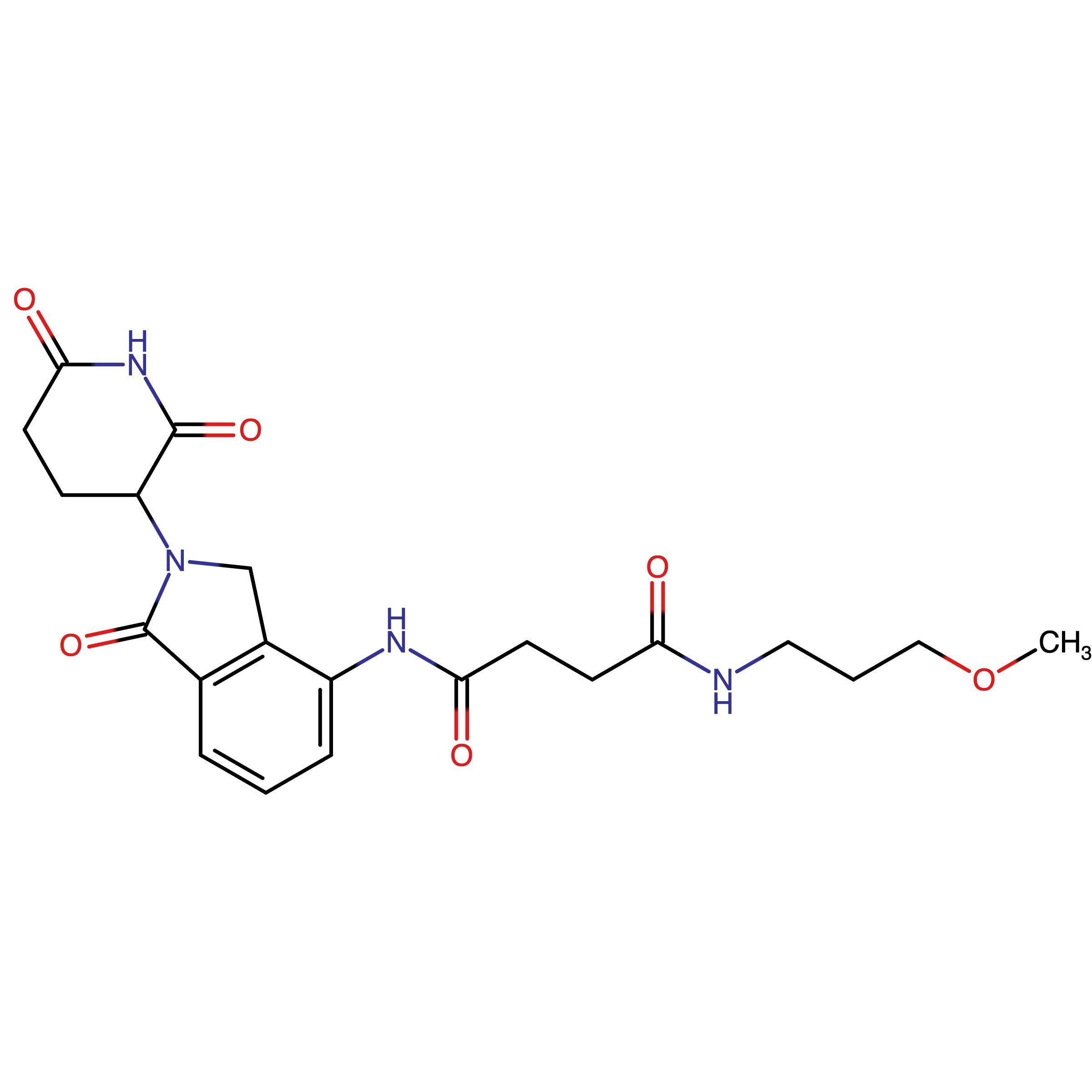 CAS 2133815-43-5 | N1-(2-(2,6-dioxopiperidin-3-yl)-1-oxoisoindolin-4-yl)-N4-(3-methoxypropyl)succinamide