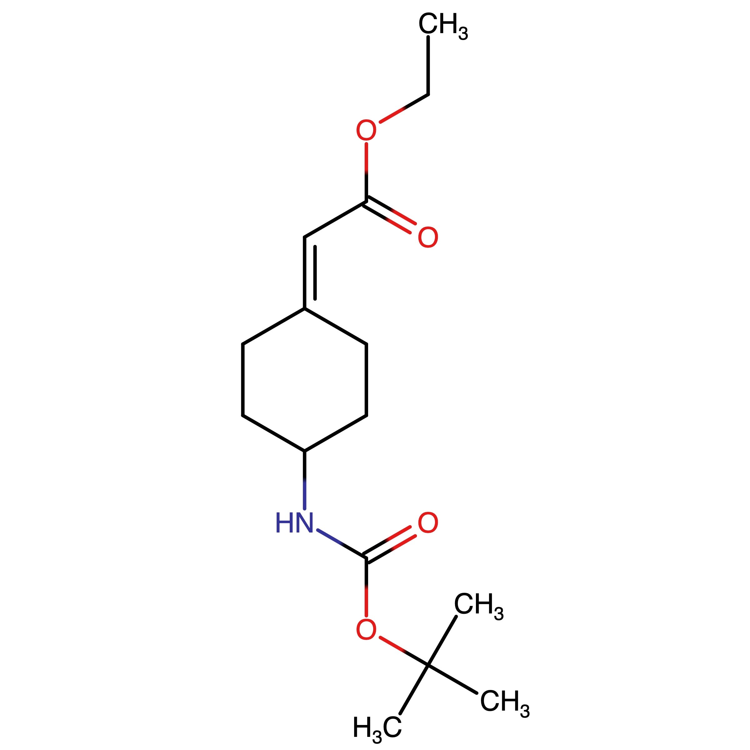 CAS 2093293-75-3 | Ethyl 2-(4-((tert-butoxycarbonyl)amino)cyclohexylidene)acetate