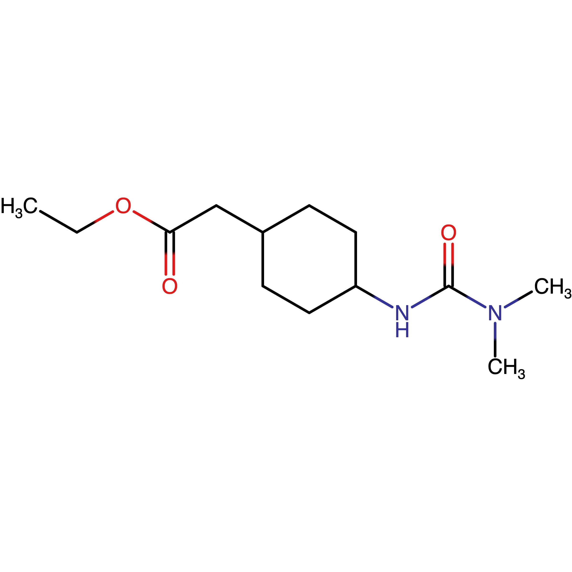 CAS 2410736-56-8 | Ethyl 2-(4-(3,3-dimethylureido)cyclohexyl)acetate