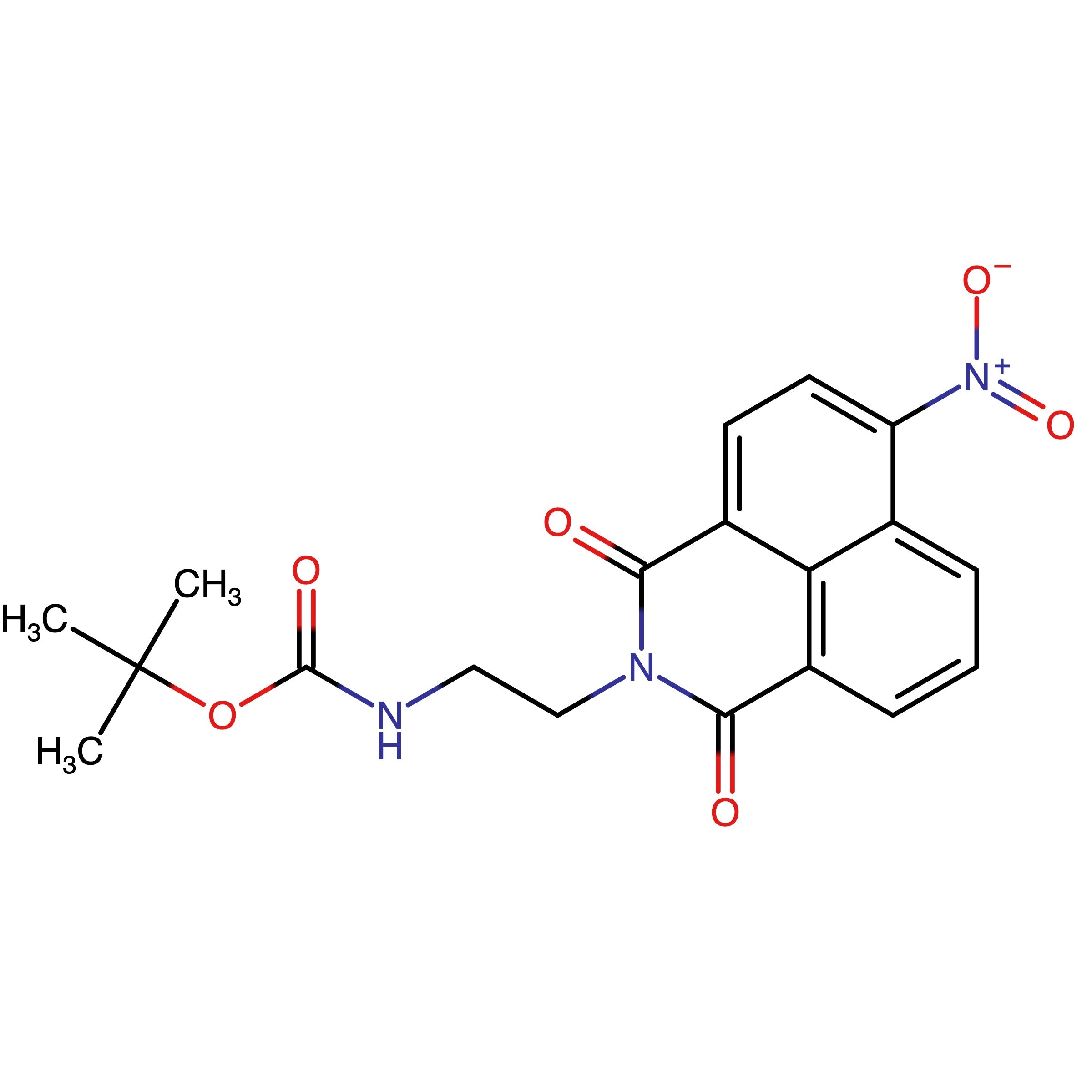 CAS 1051373-03-5 | tert-Butyl (2-(6-nitro-1,3-dioxo-1H-benzo[de]isoquinolin-2(3H)-yl)ethyl)carbamate