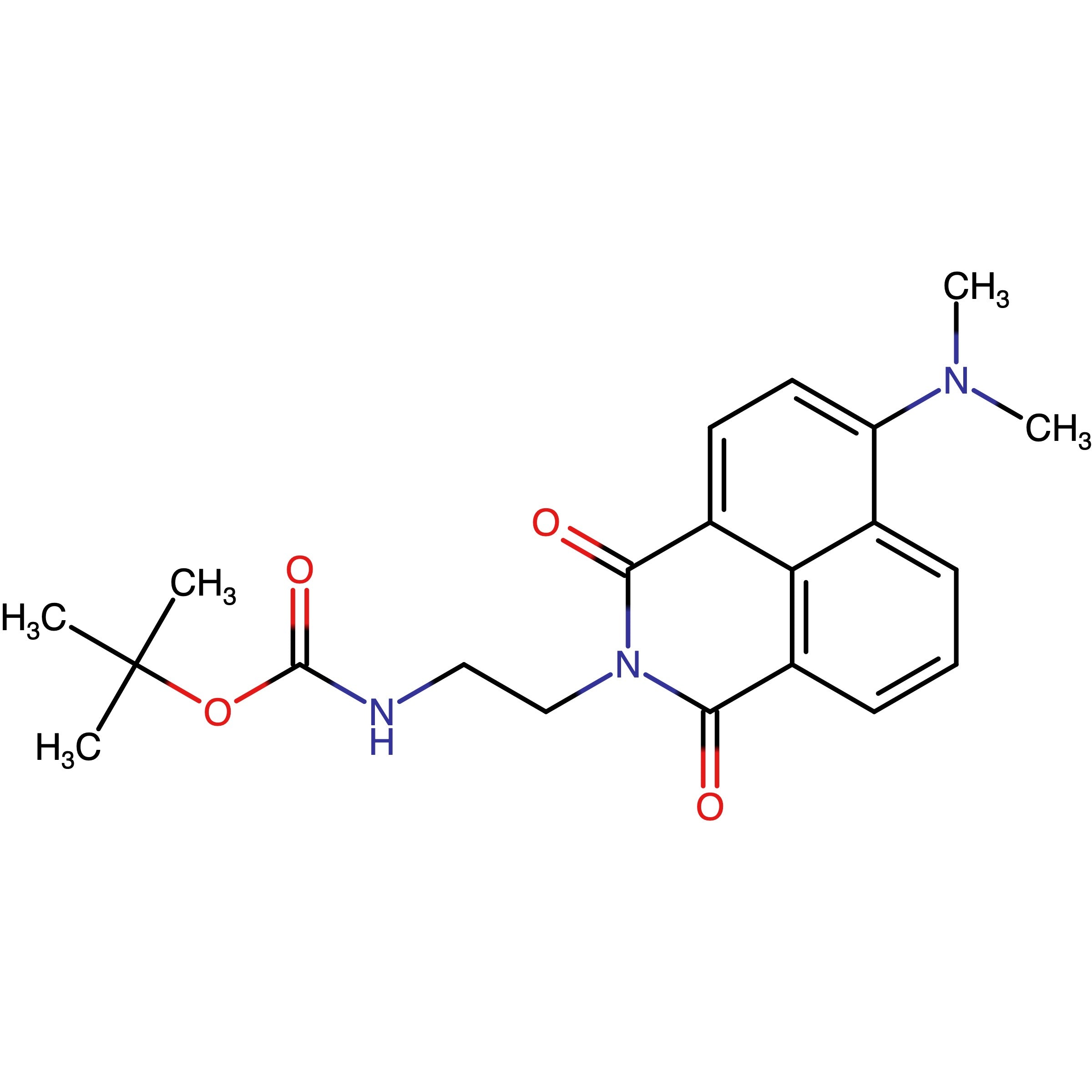 CAS 1051373-04-6 | tert-Butyl (2-(6-(dimethylamino)-1,3-dioxo-1H-benzo[de]isoquinolin-2(3H)-yl)ethyl)carbamate