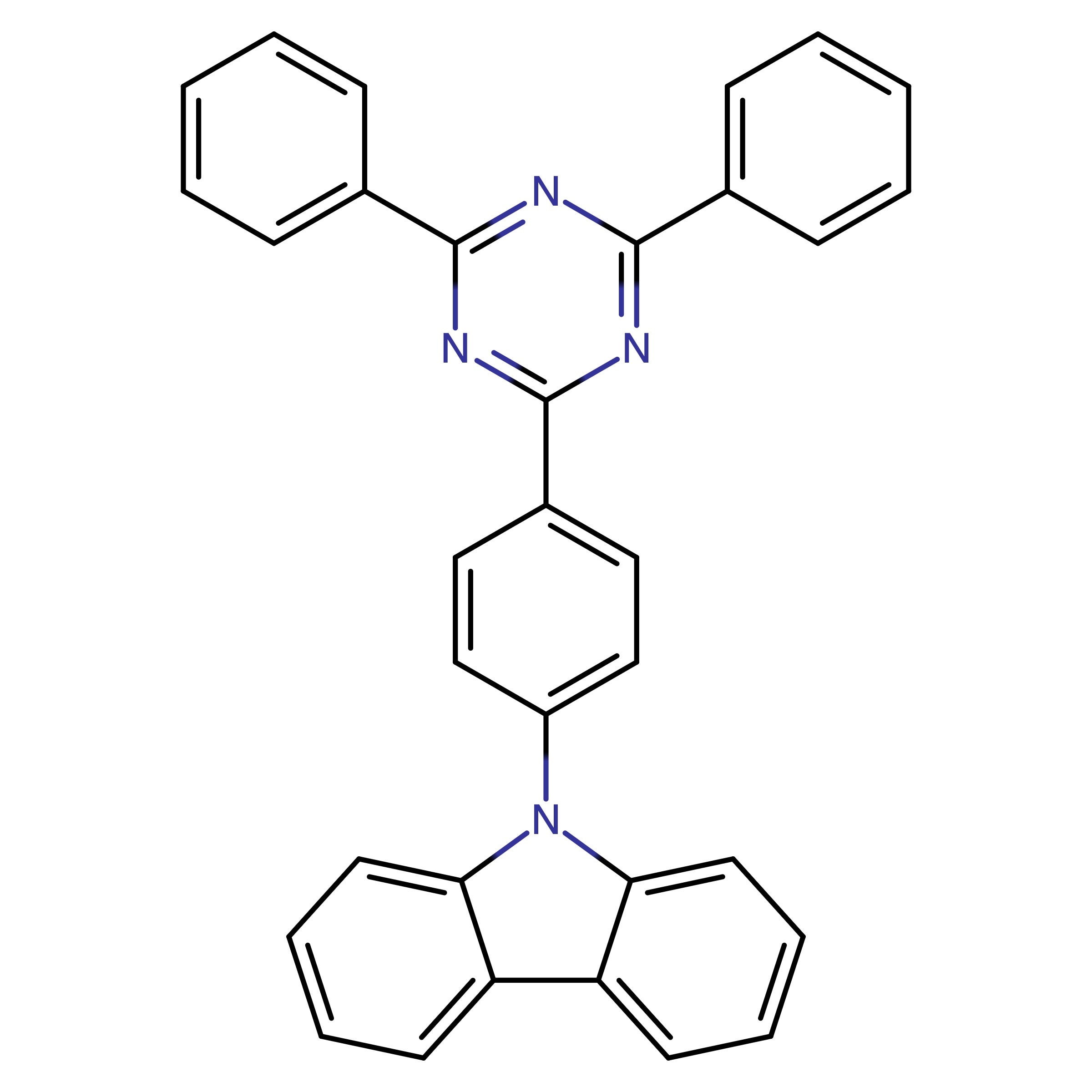 CAS 440354-93-8 | 9-(4-(4,6-Diphenyl-1,3,5-triazin-2-yl)phenyl)-9H-carbazole