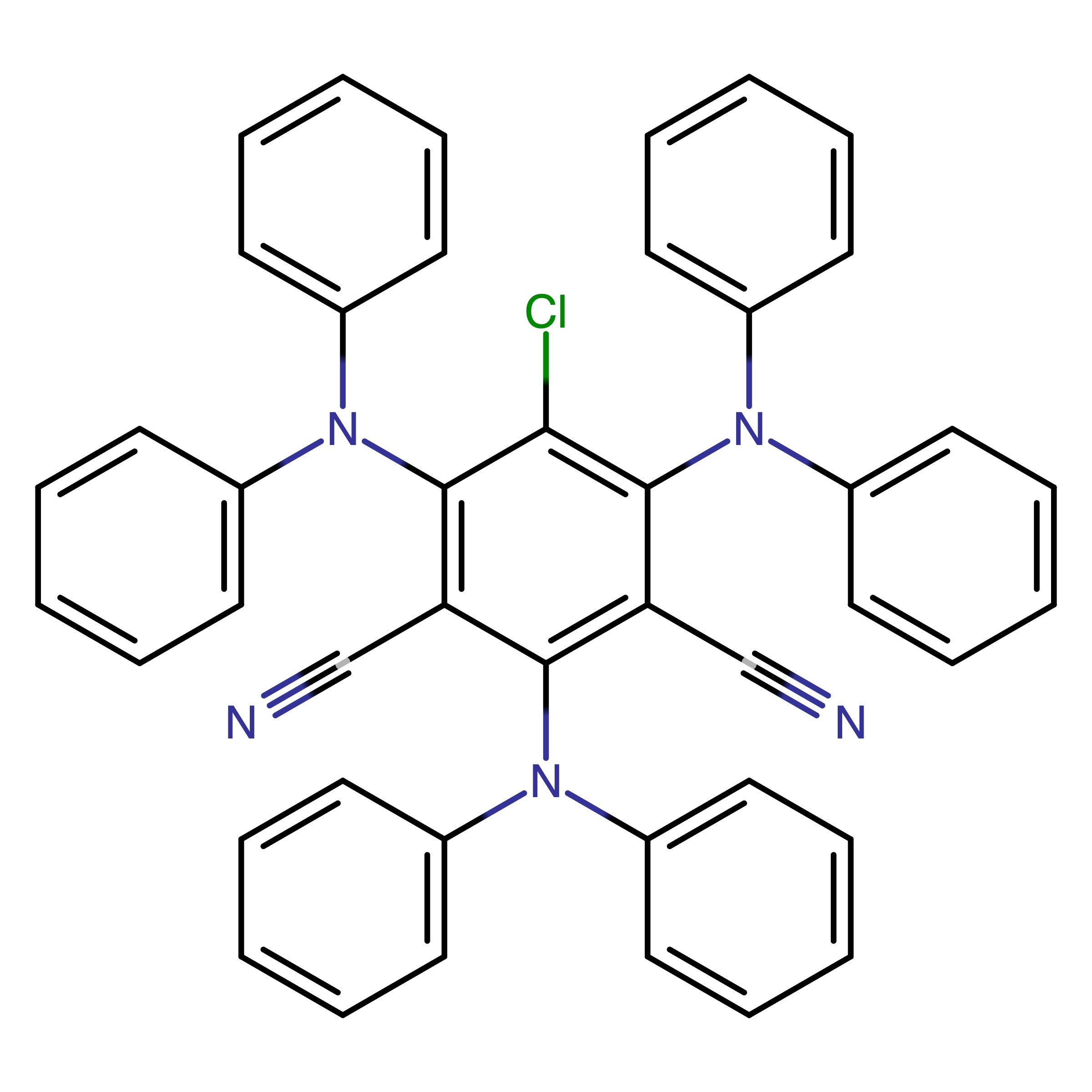 CAS 2260541-85-1 | 5-Chloro-2,4,6-tris(diphenylamino)isophthalonitrile