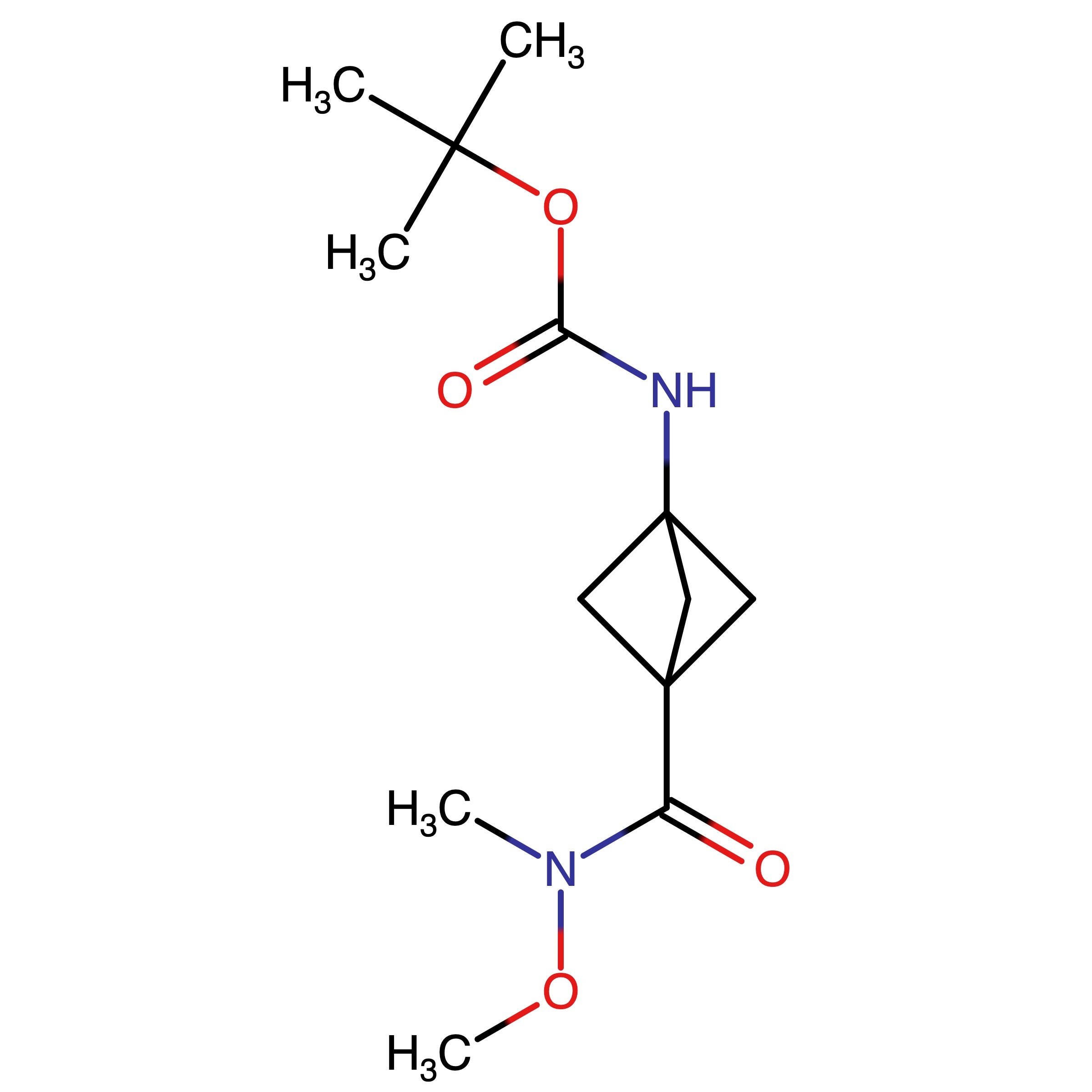 CAS 2326563-68-0 | tert-Butyl (3-(methoxy(methyl)carbamoyl)bicyclo[1.1.1]pentan-1-yl)carbamate