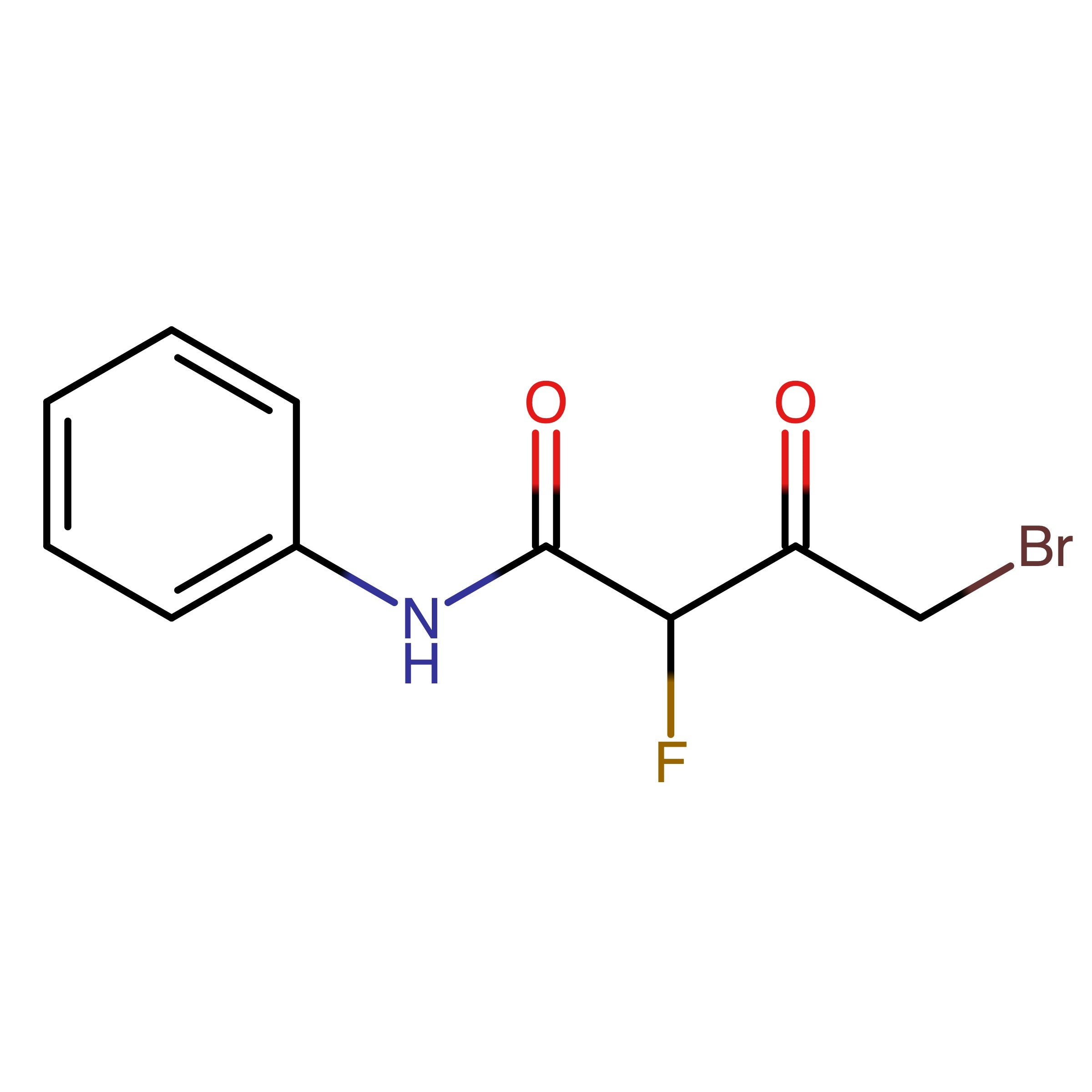 CAS 1205-74-9 | 4-Bromo-2-fluoro-3-oxo-N-phenylbutanamide