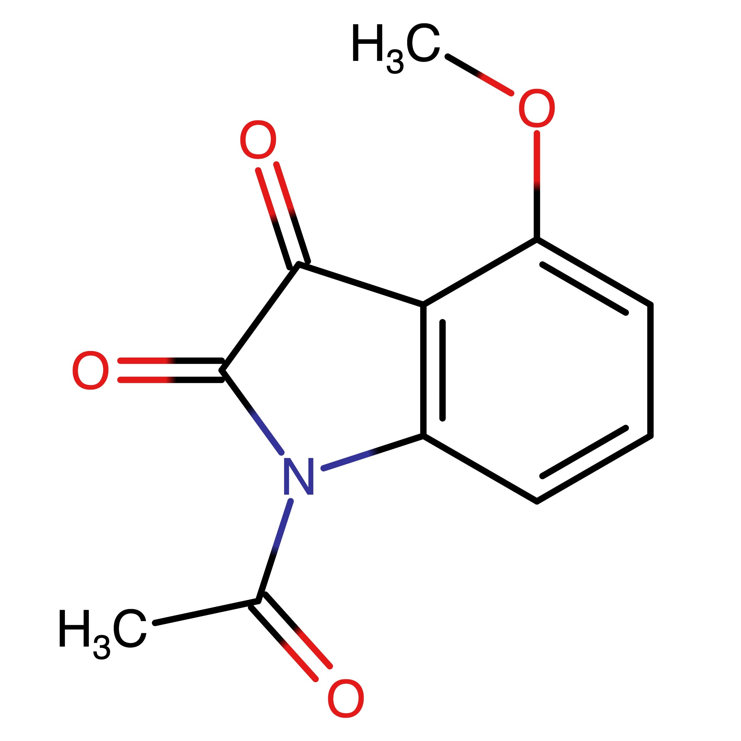 CAS 3035282-83-5 | 1-Acetyl-4-methoxyindoline-2,3-dione