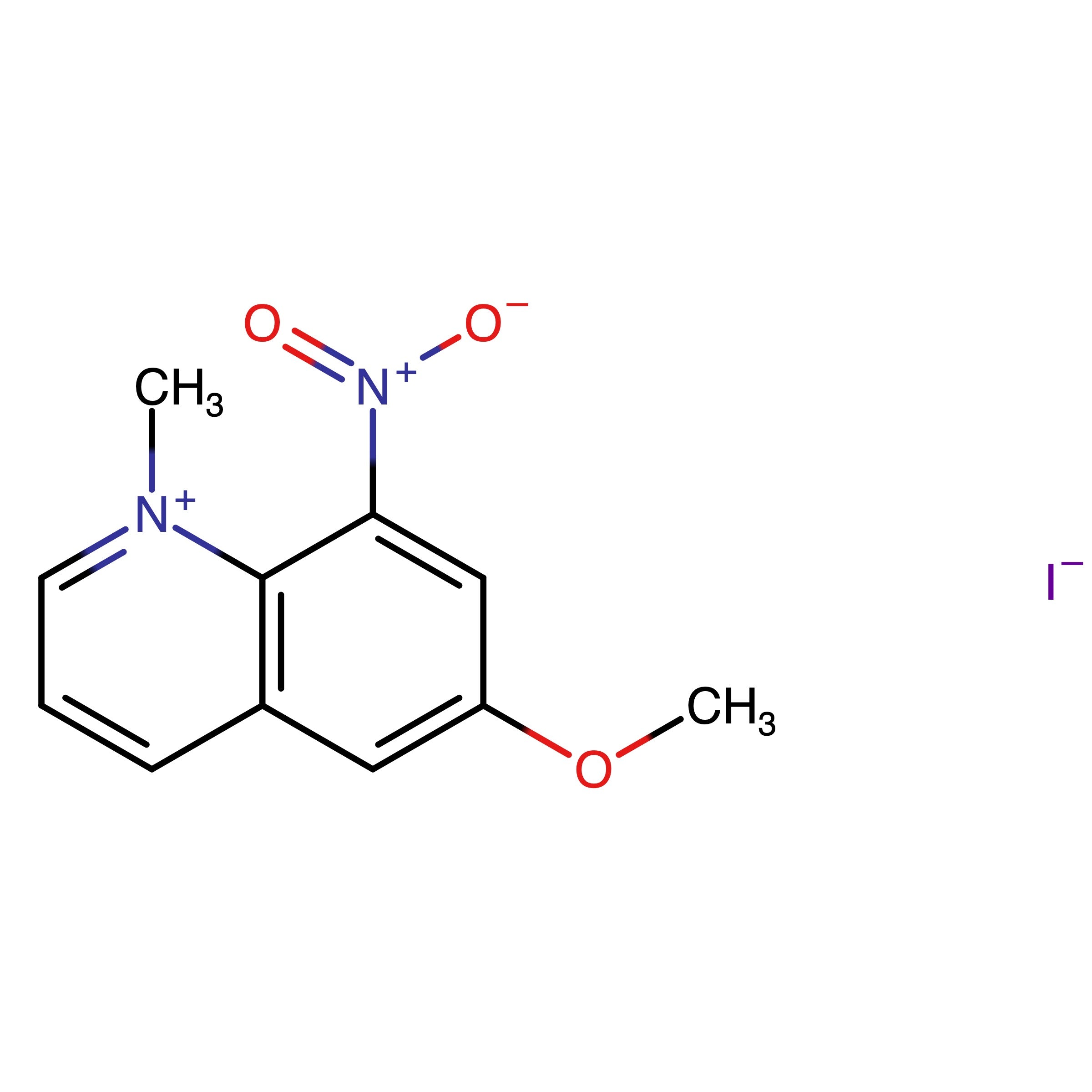 CAS 52824-44-9 | 6-Methoxy-1-methyl-8-nitroquinolin-1-ium iodide