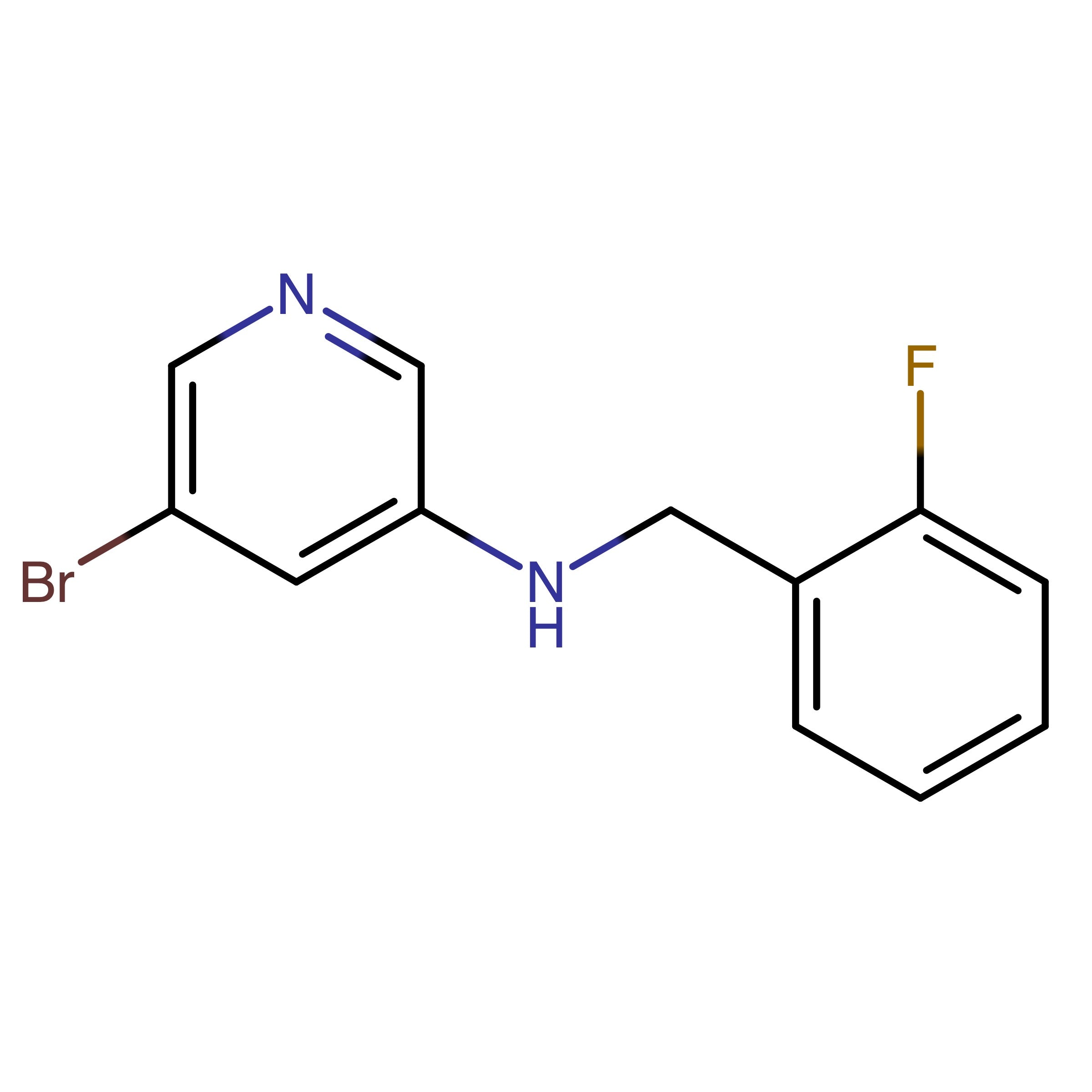 CAS 1565421-46-6 | 5-Bromo-N-(2-fluorobenzyl)pyridin-3-amine