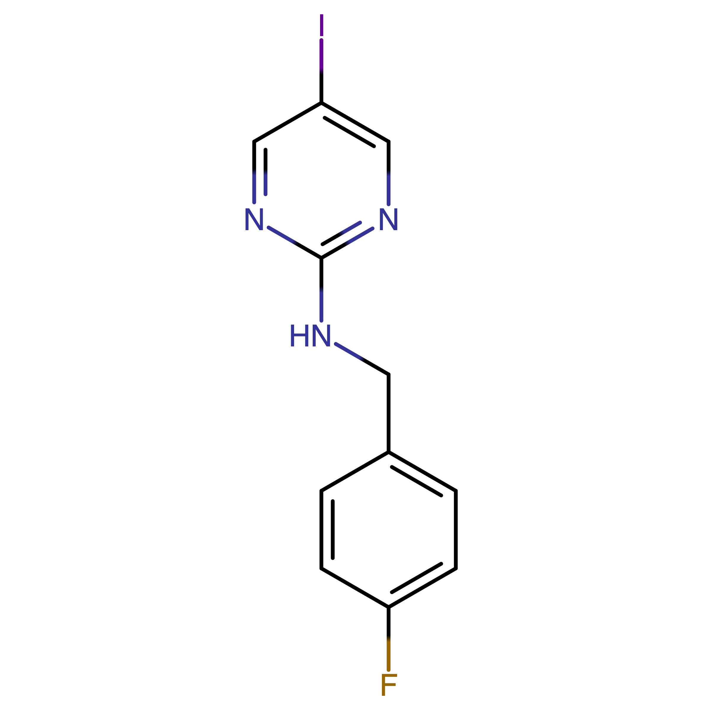 CAS 1600933-41-2 | N-(4-Fuorobenzyl)-5-iodopyrimidin-2-amine