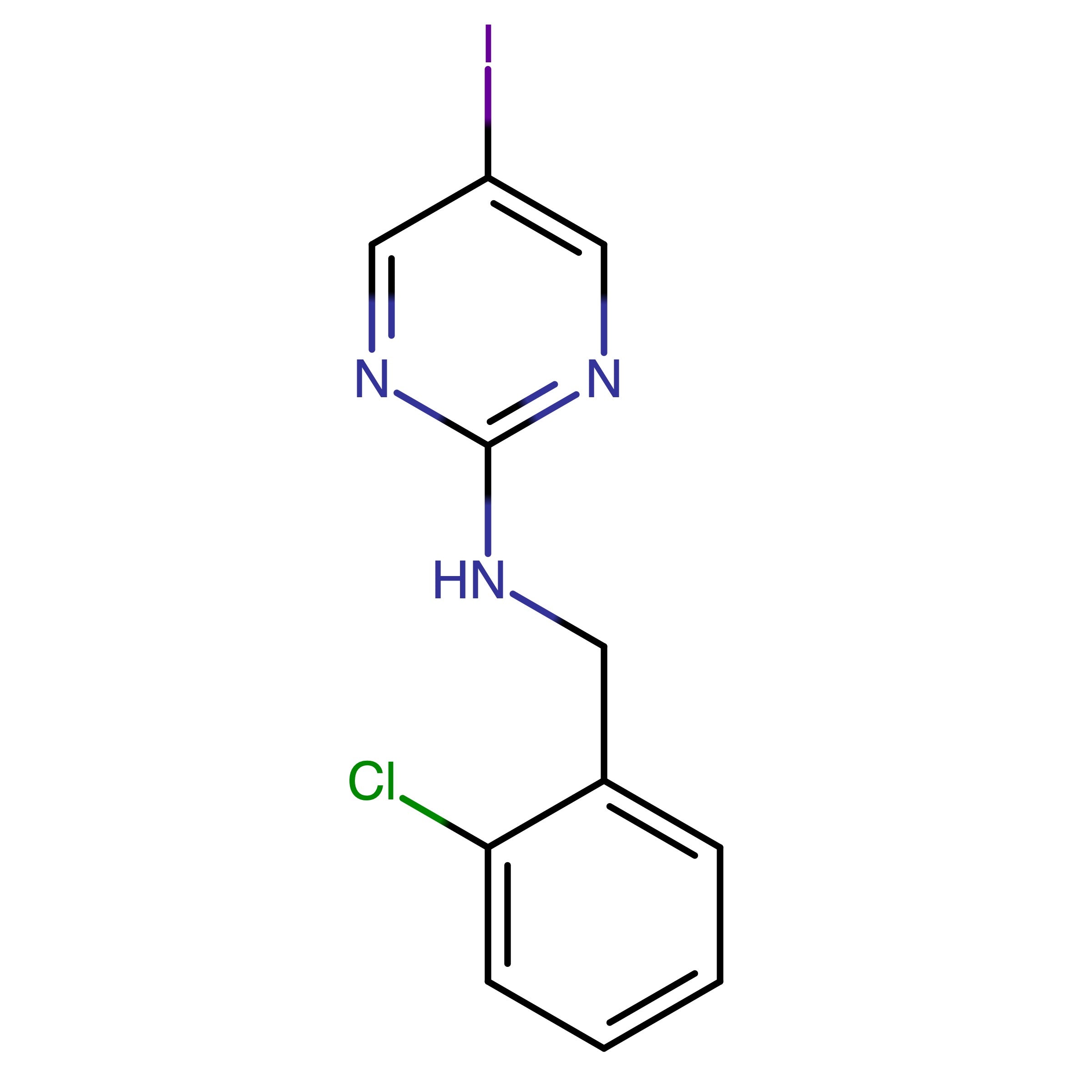CAS 1599112-56-7 | N-(2-Chlorobenzyl)-5-iodopyrimidin-2-amine