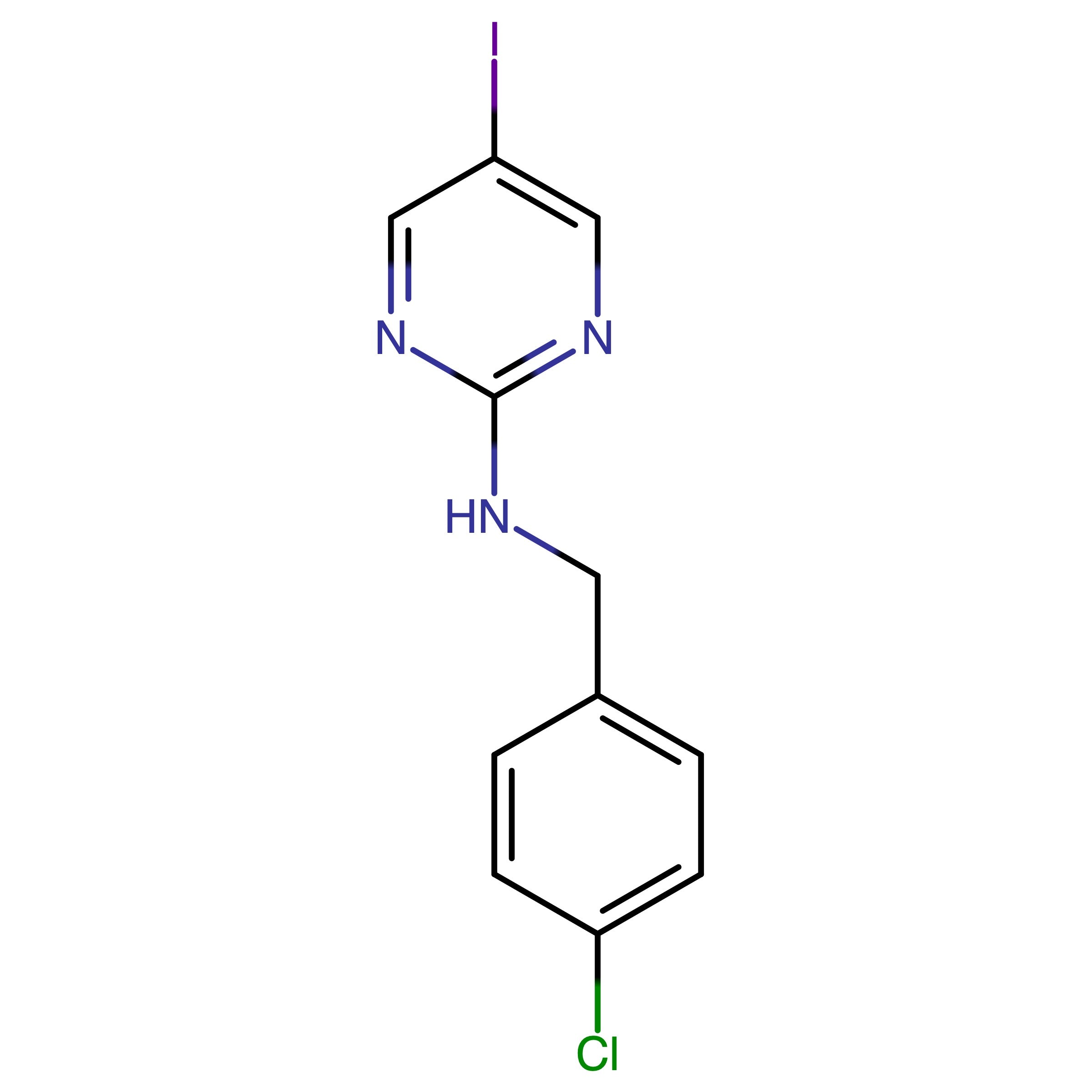 CAS 1593456-54-2 | N-(4-Chlorobenzyl)-5-iodopyrimidin-2-amine