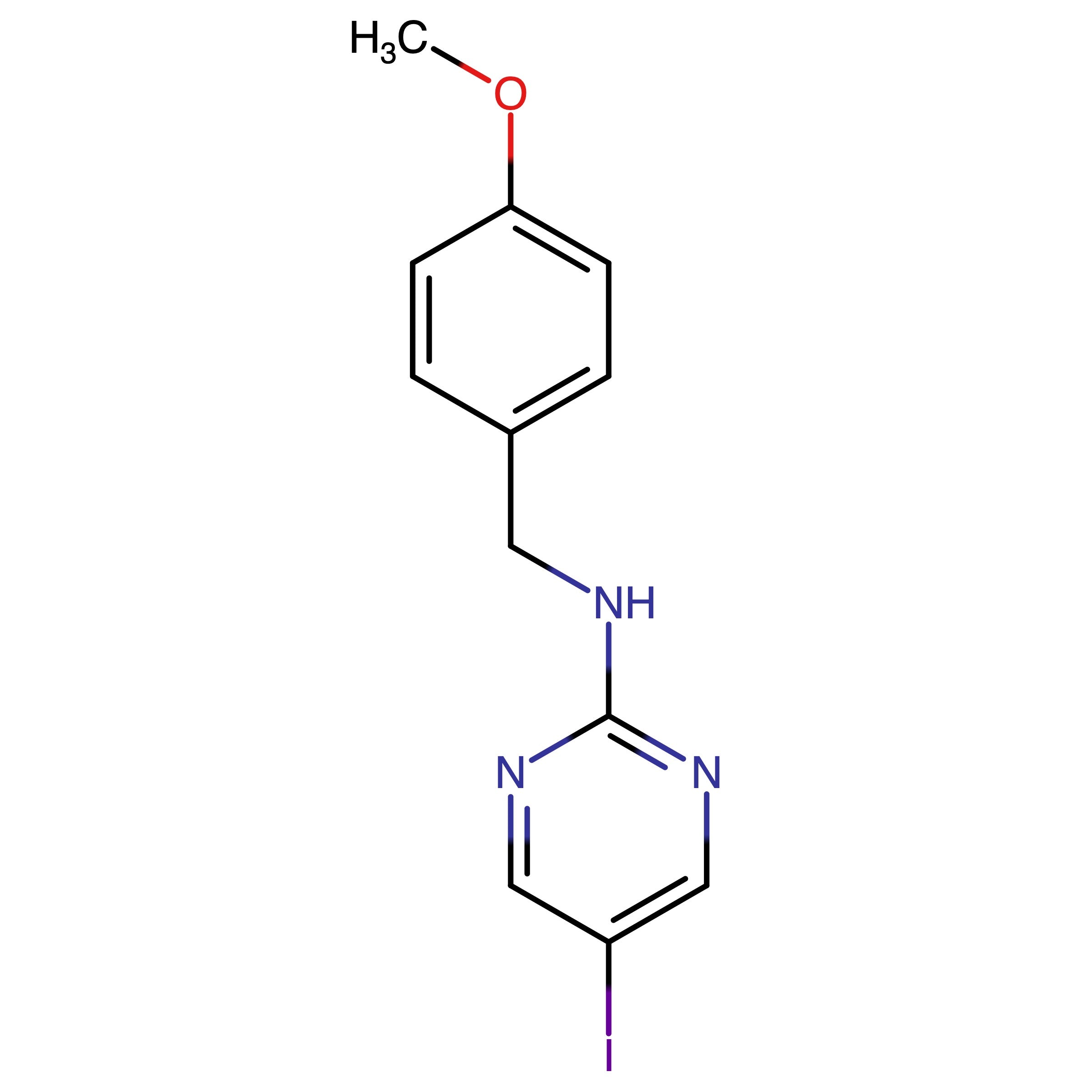 CAS 1710755-85-3 | 5-Iodo-N-(4-methoxybenzyl)pyrimidin-2-amine