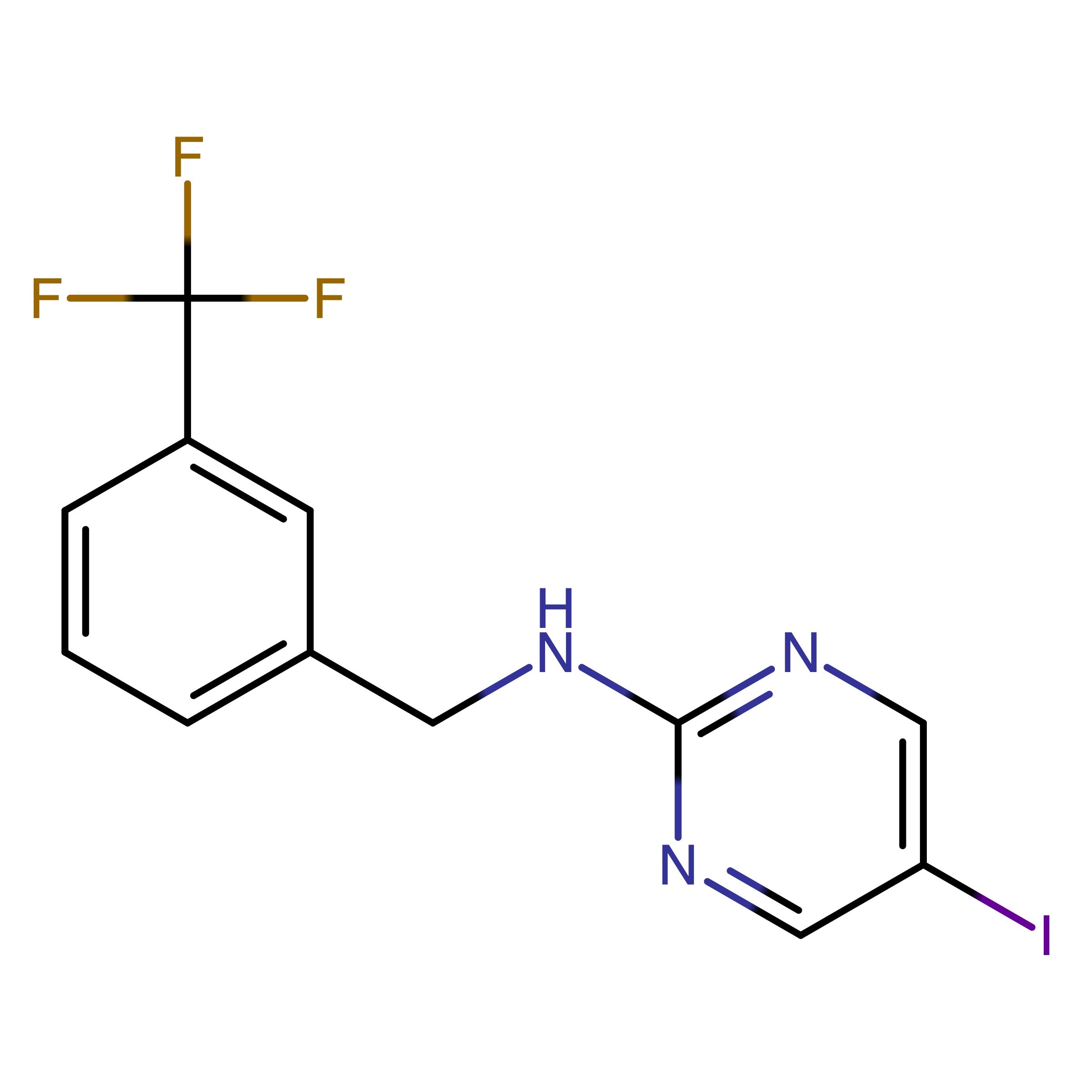 CAS 1775877-72-9 | 5-Iodo-N-(3-(trifluoromethyl)benzyl)pyrimidin-2-amine
