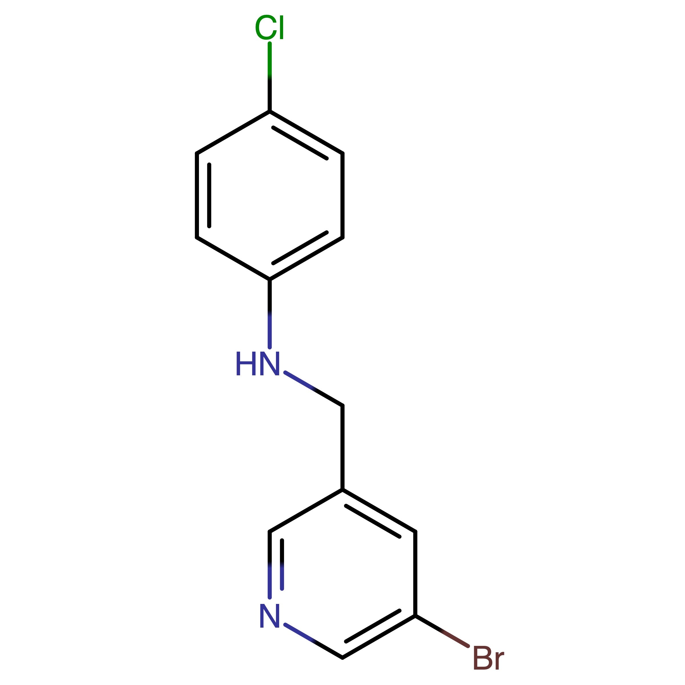 CAS 1566477-55-1 | N-((5-Bromopyridin-3-yl)methyl)-4-chloroaniline