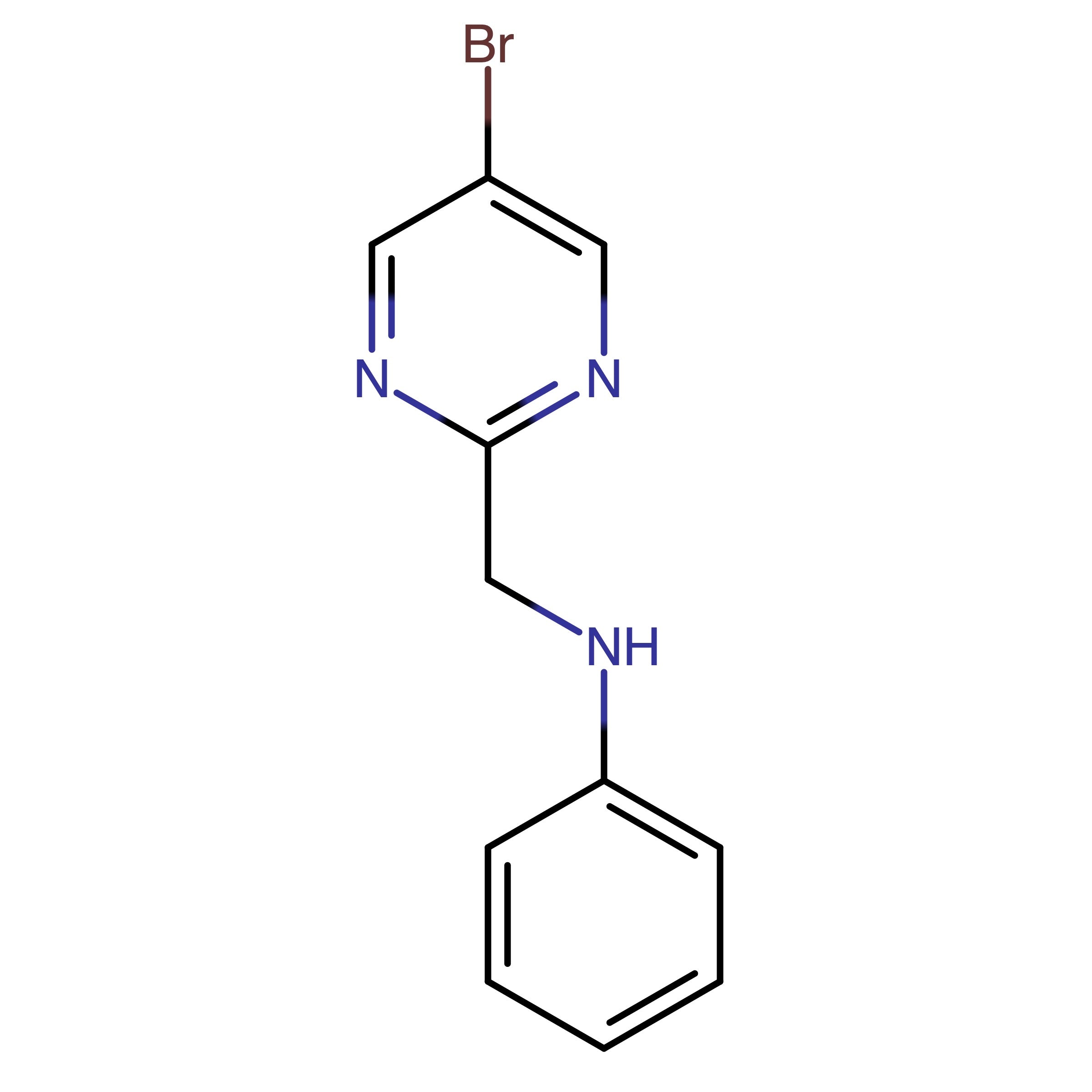CAS 1784799-60-5 | N-((5-Bromopyrimidin-2-yl)methyl)aniline
