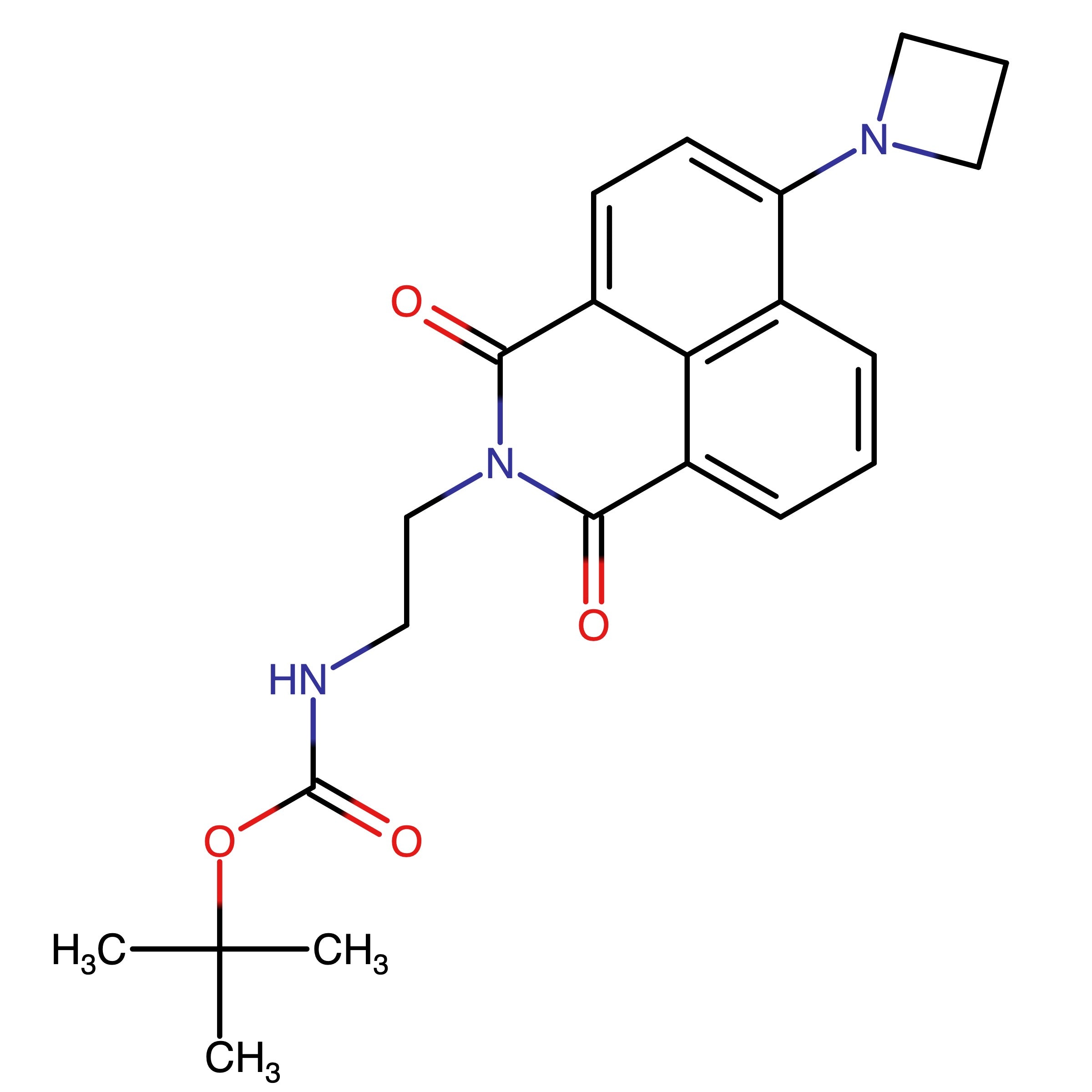 CAS 2420260-82-6 | tert-Butyl (2-(6-(azetidin-1-yl)-1,3-dioxo-1H-benzo[de]isoquinolin-2(3H)-yl)ethyl)carbamate