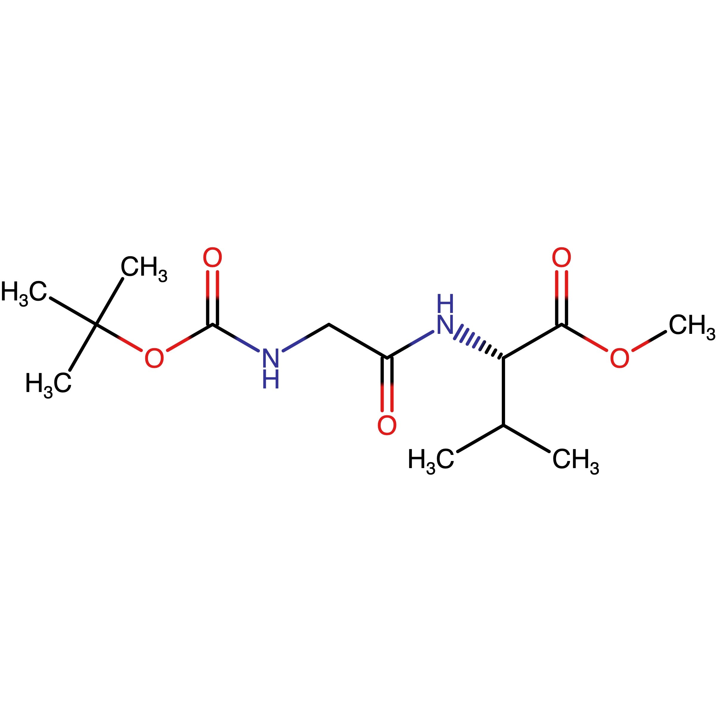 CAS 58871-93-5 | (S)-Methyl 2-(2-((tert-butoxycarbonyl)amino)acetamido)-3-methylbutanoate