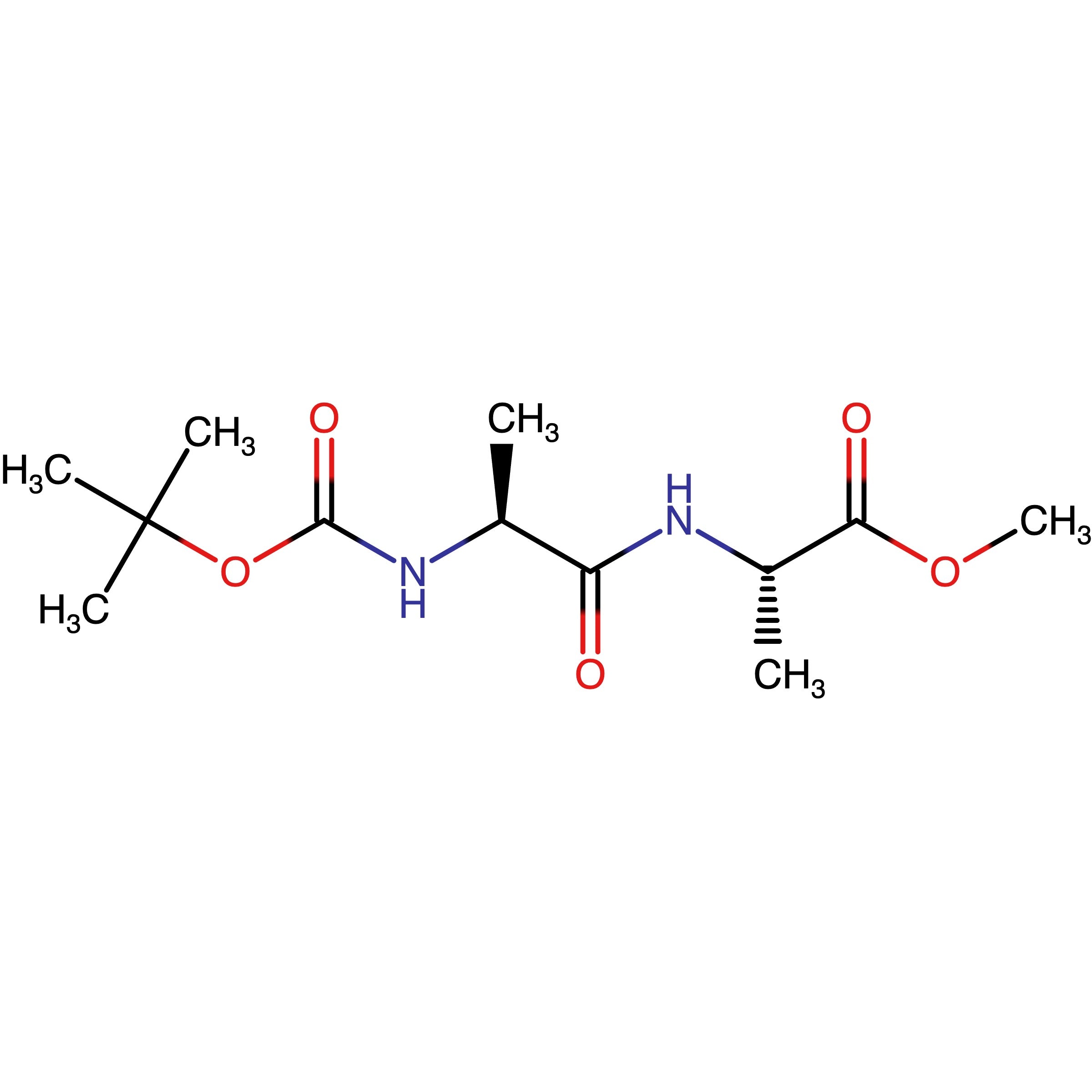 CAS 19794-10-6 | (S)-Methyl 2-((S)-2-((tert-butoxycarbonyl)amino)propanamido)propanoate