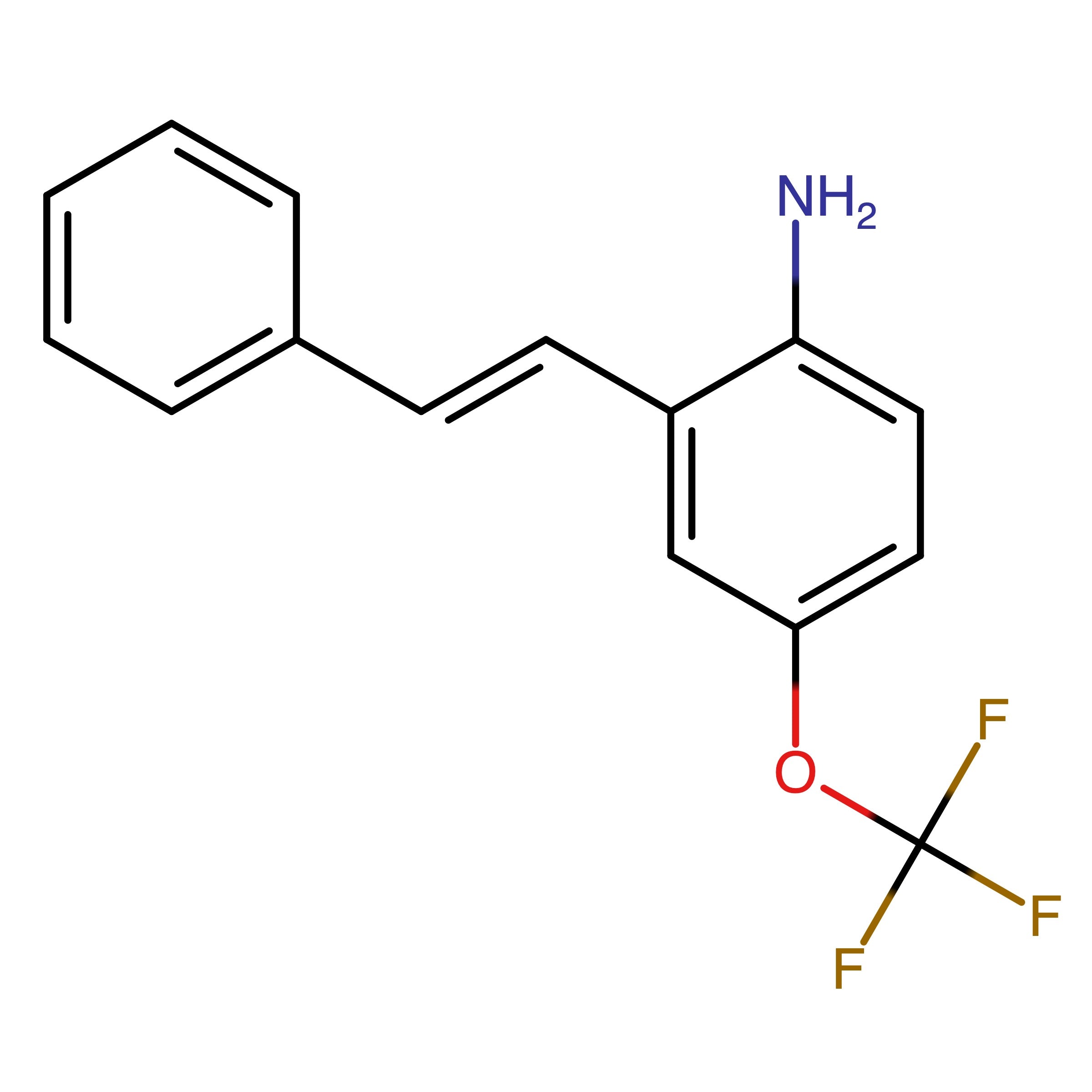 CAS 1054567-50-8 | (E)-2-Styryl-4-(trifluoromethoxy)aniline