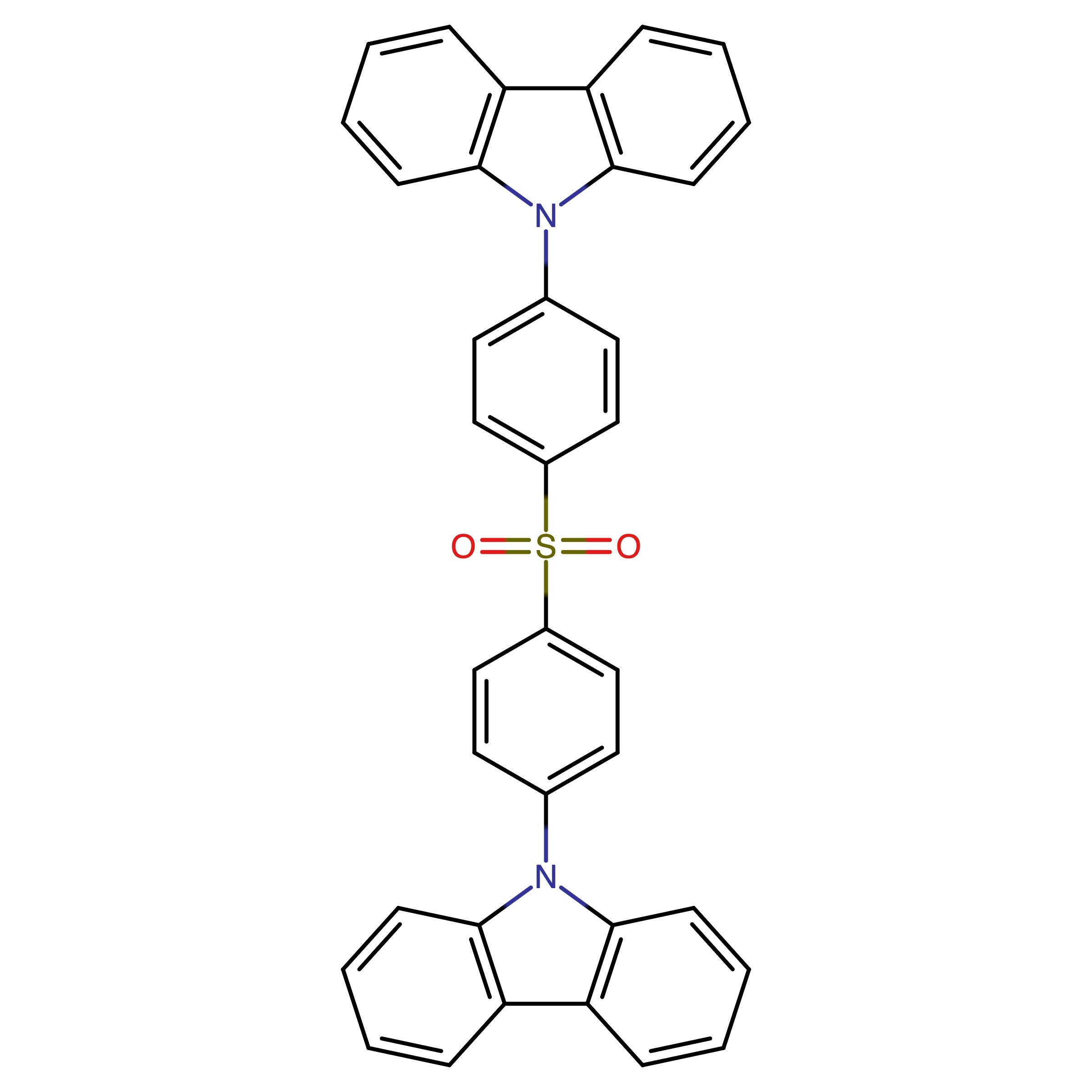 CAS 733038-89-6 | 9,9'-(Sulfonylbis(4,1-phenylene))bis(9H-carbazole)