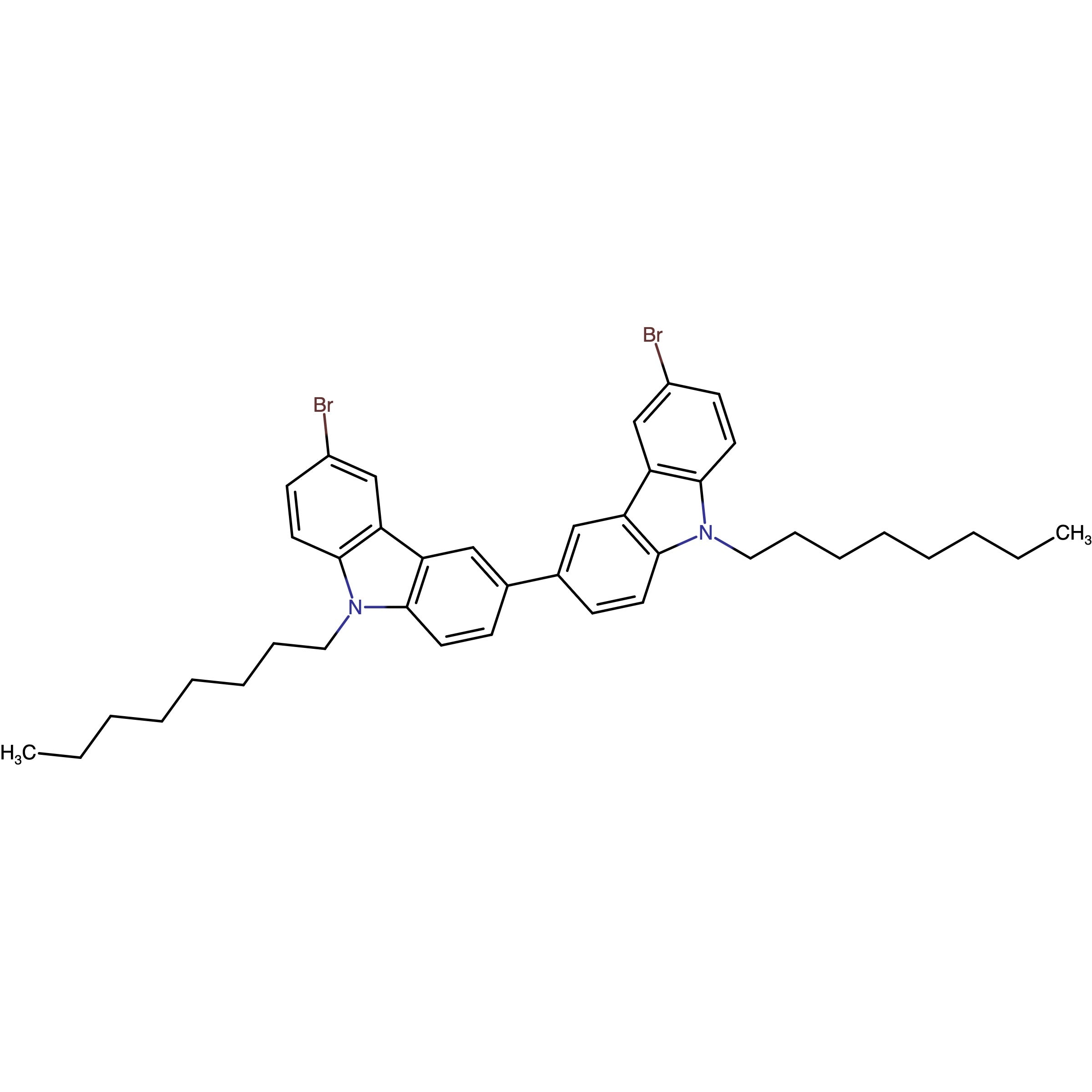 CAS 726169-76-2 | 6,6'-Dibromo-9,9'-dioctyl-9H,9'H-3,3'-bicarbazole