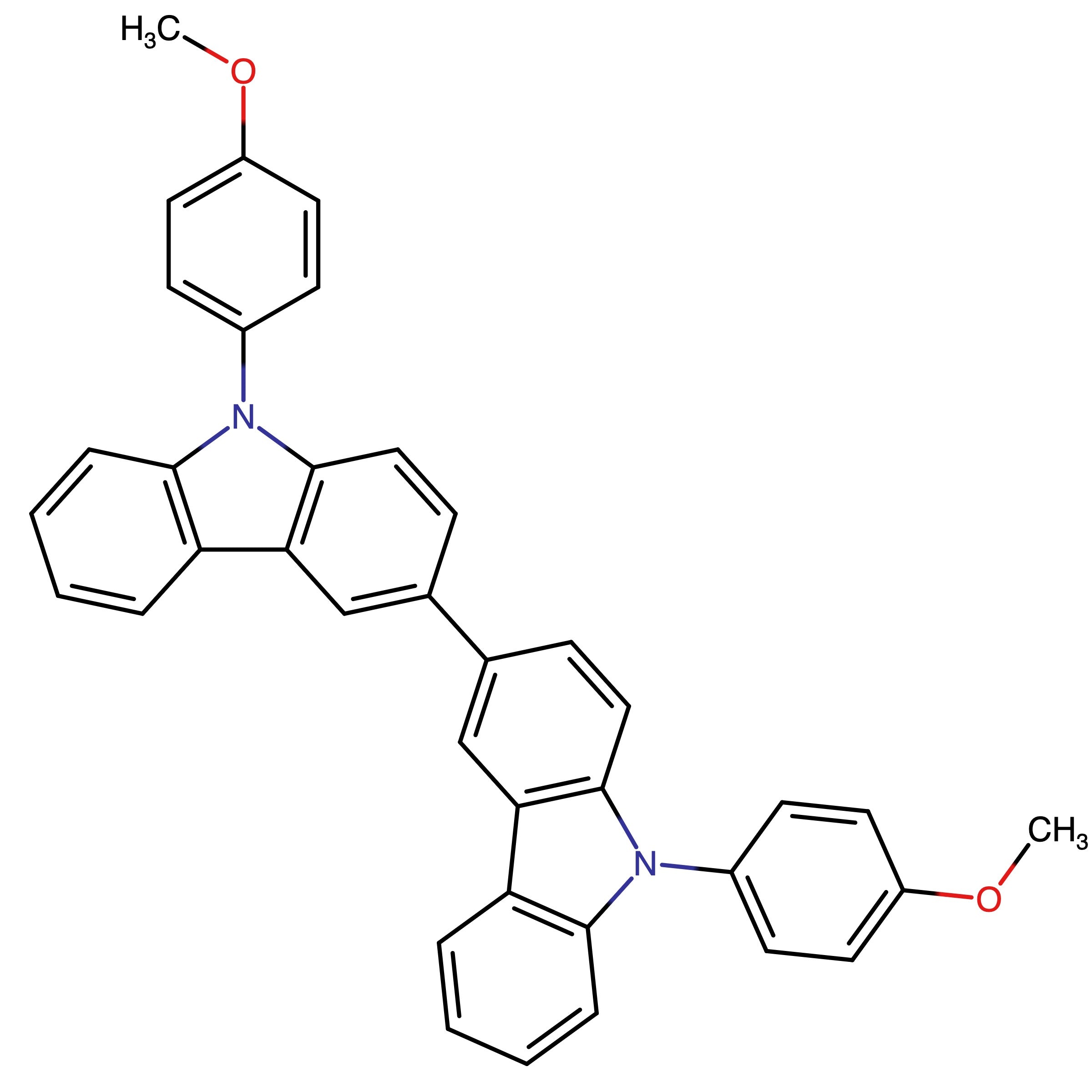CAS 57102-48-4 | 9,9'-Bis(4-methoxyphenyl)-9H,9'H-3,3'-bicarbazole