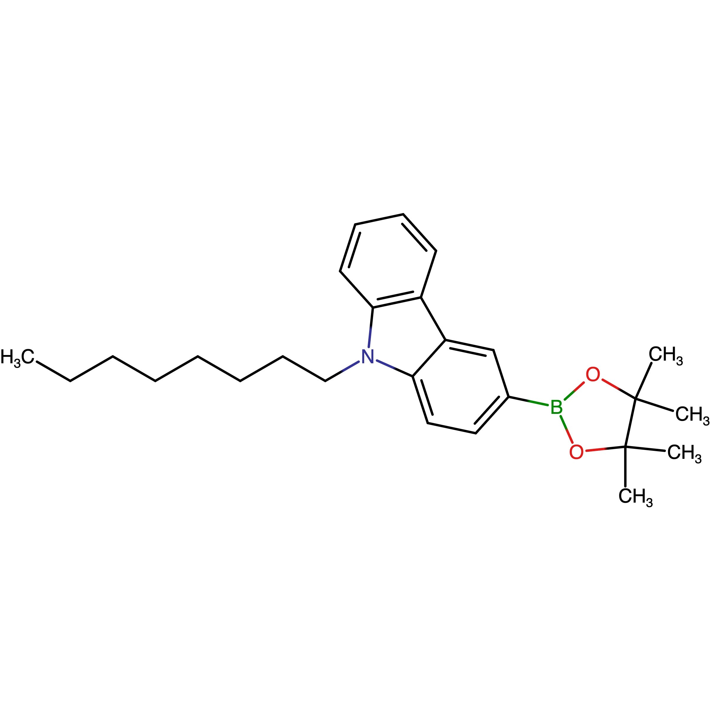 CAS 628336-84-5 | 9-Octyl-3-(4,4,5,5-tetramethyl-1,3,2-dioxaborolan-2-yl)-9H-carbazole