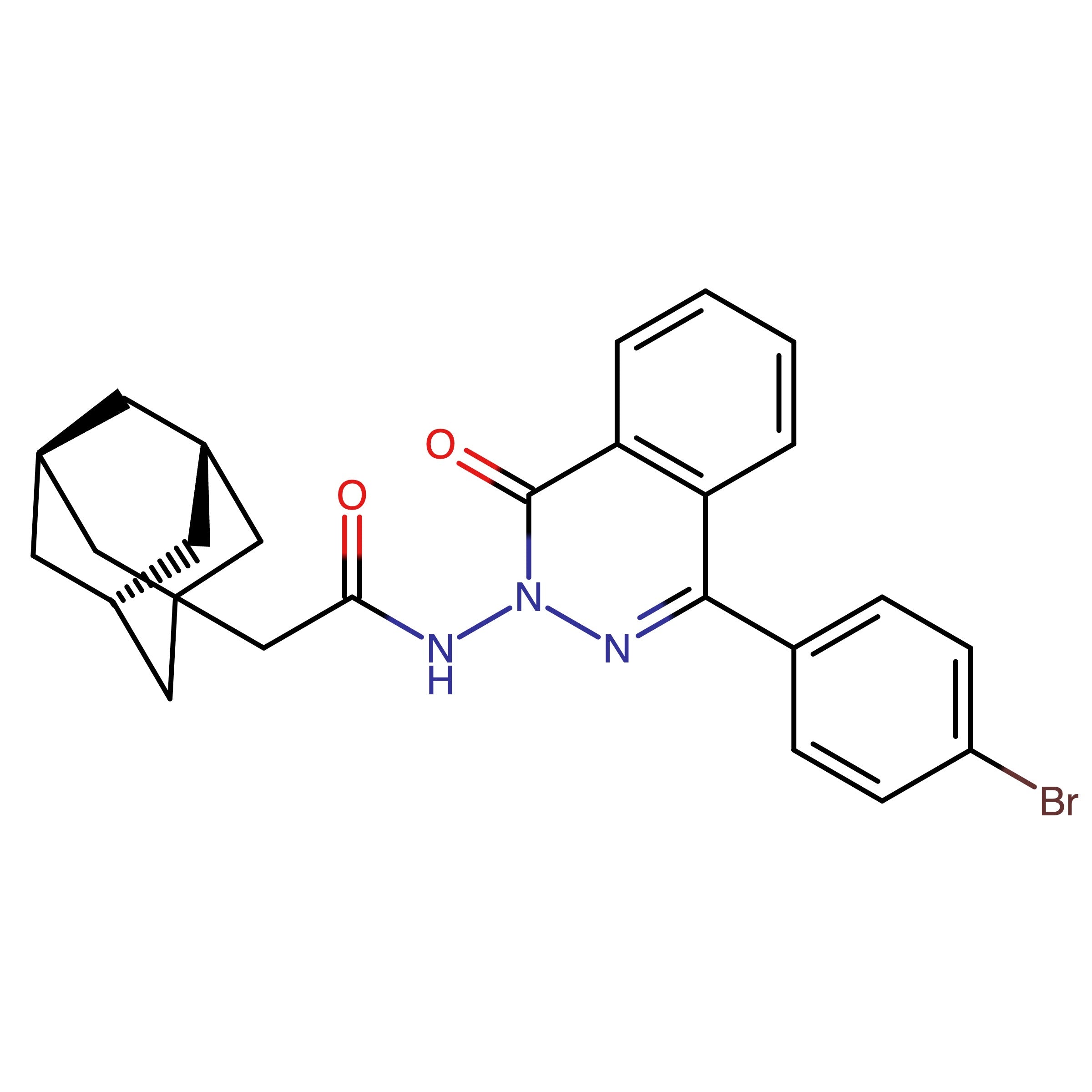 CAS 1309191-54-5 | 2-(1-Adamantyl)-N-[4-(4-bromophenyl)-1-oxophthalazin-2(1H)-yl]acetamide