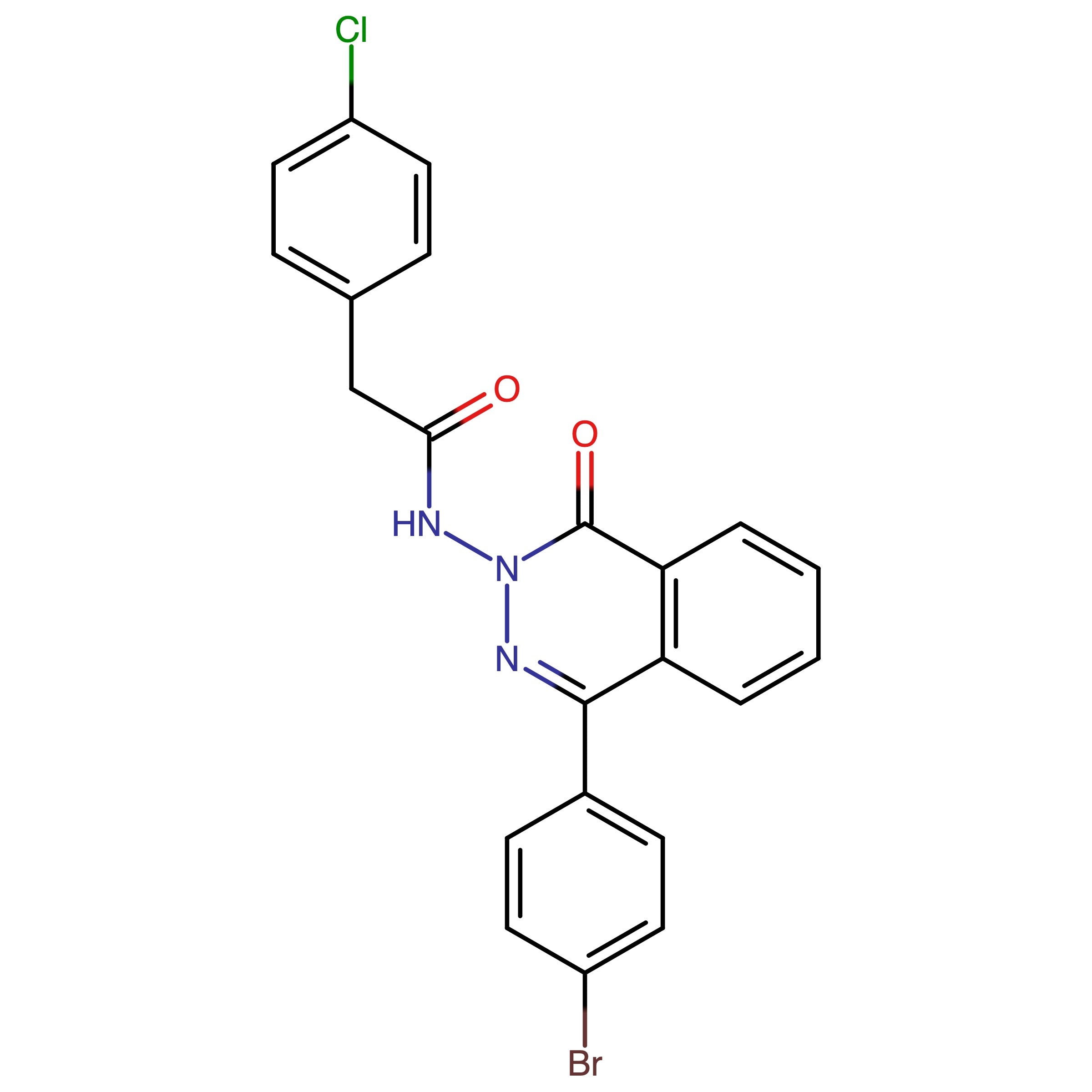CAS 1309191-56-7 | N-(4-(4-Bromophenyl)-1-oxophthalazin-2(1H)-yl)-2-(4-chlorophenyl)acetamide