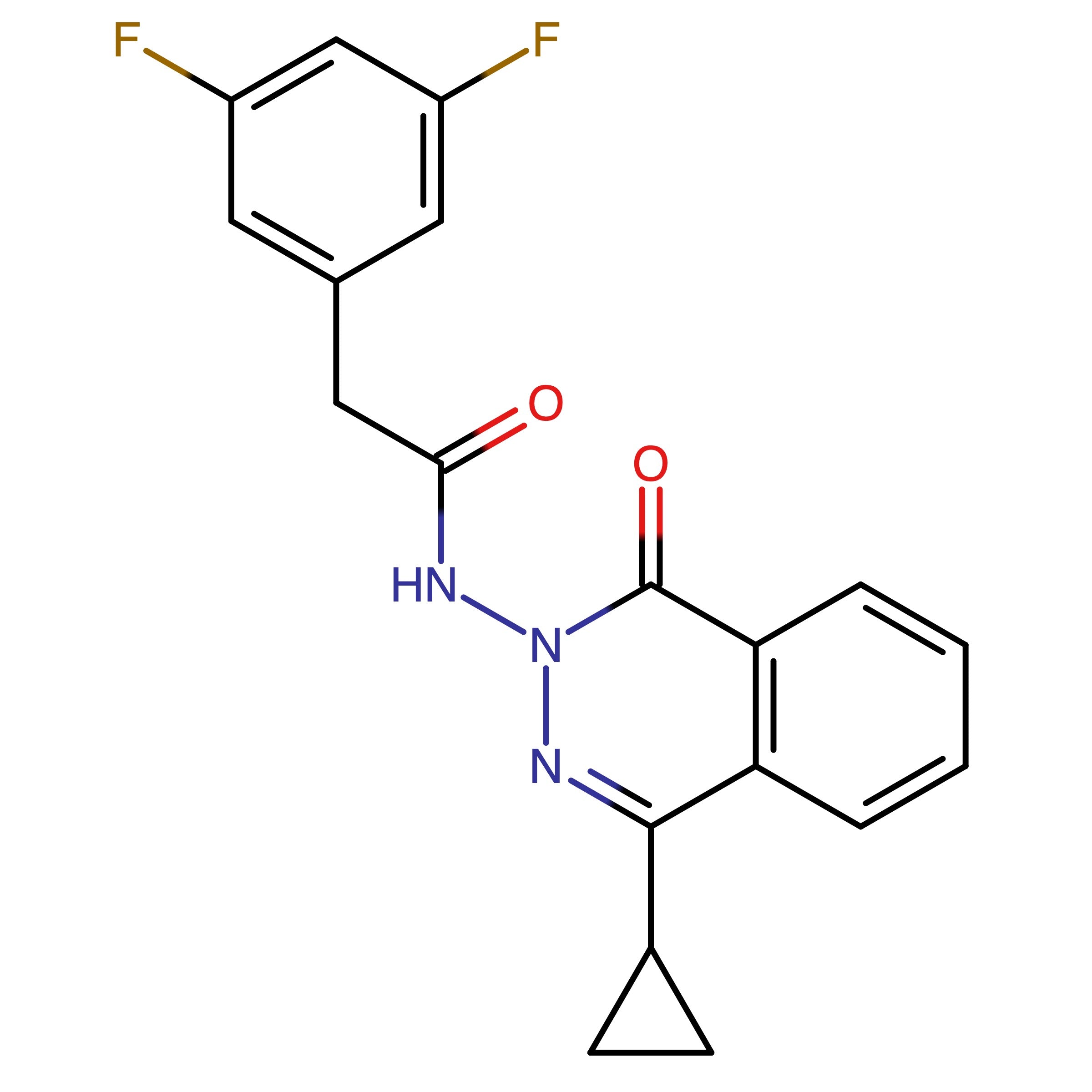 CAS 1309191-95-4 | N-(4-Cyclopropyl-1-oxophthalazin-2(1H)-yl)-2-(3,5-difluorophenyl)acetamide