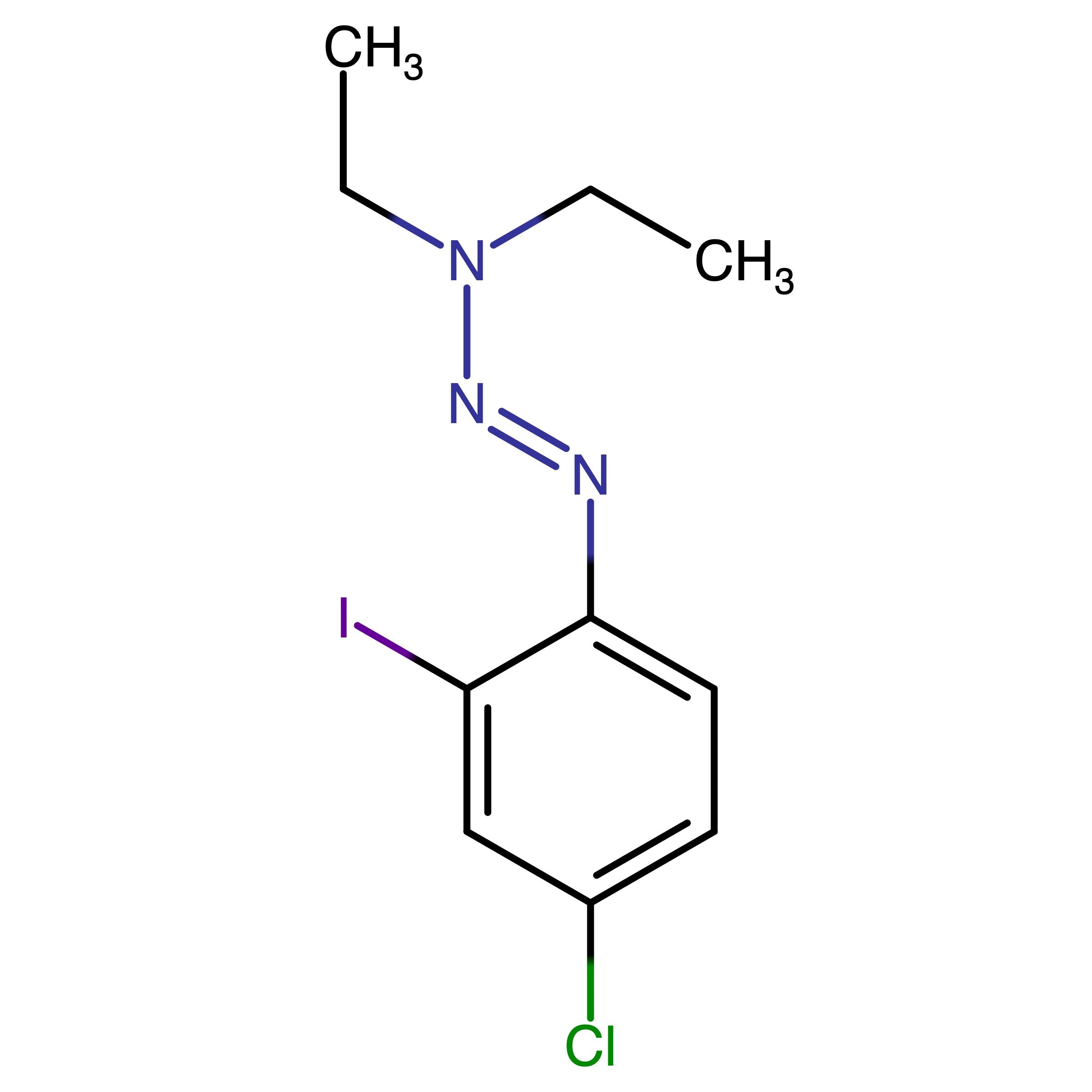 CAS 2972510-32-8 | 1-(4-Chloro-2-iodophenyl)-3,3-diethyl-1-triazene