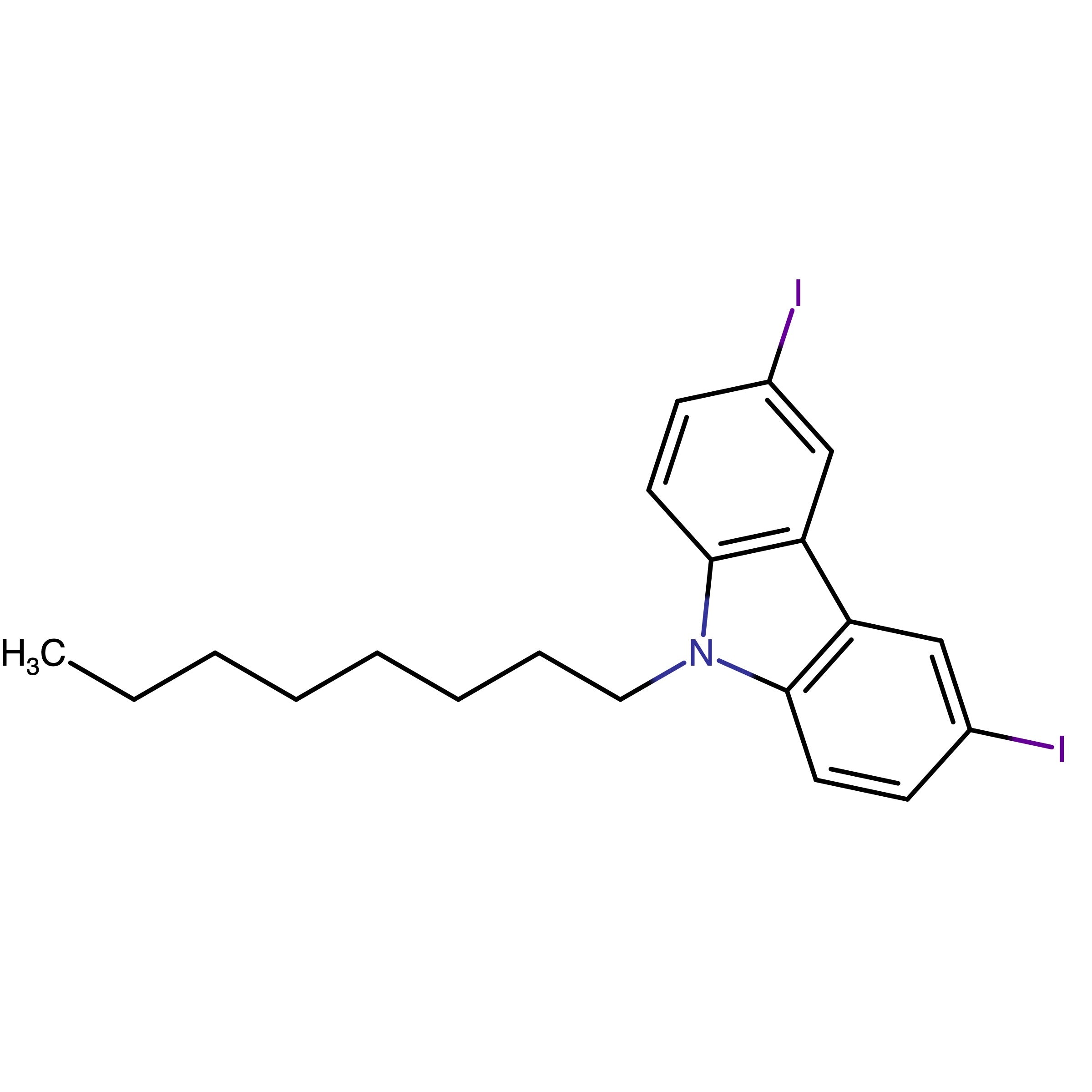 CAS 400786-13-2 | 3,6-Diiodo-9-octyl-9H-carbazole