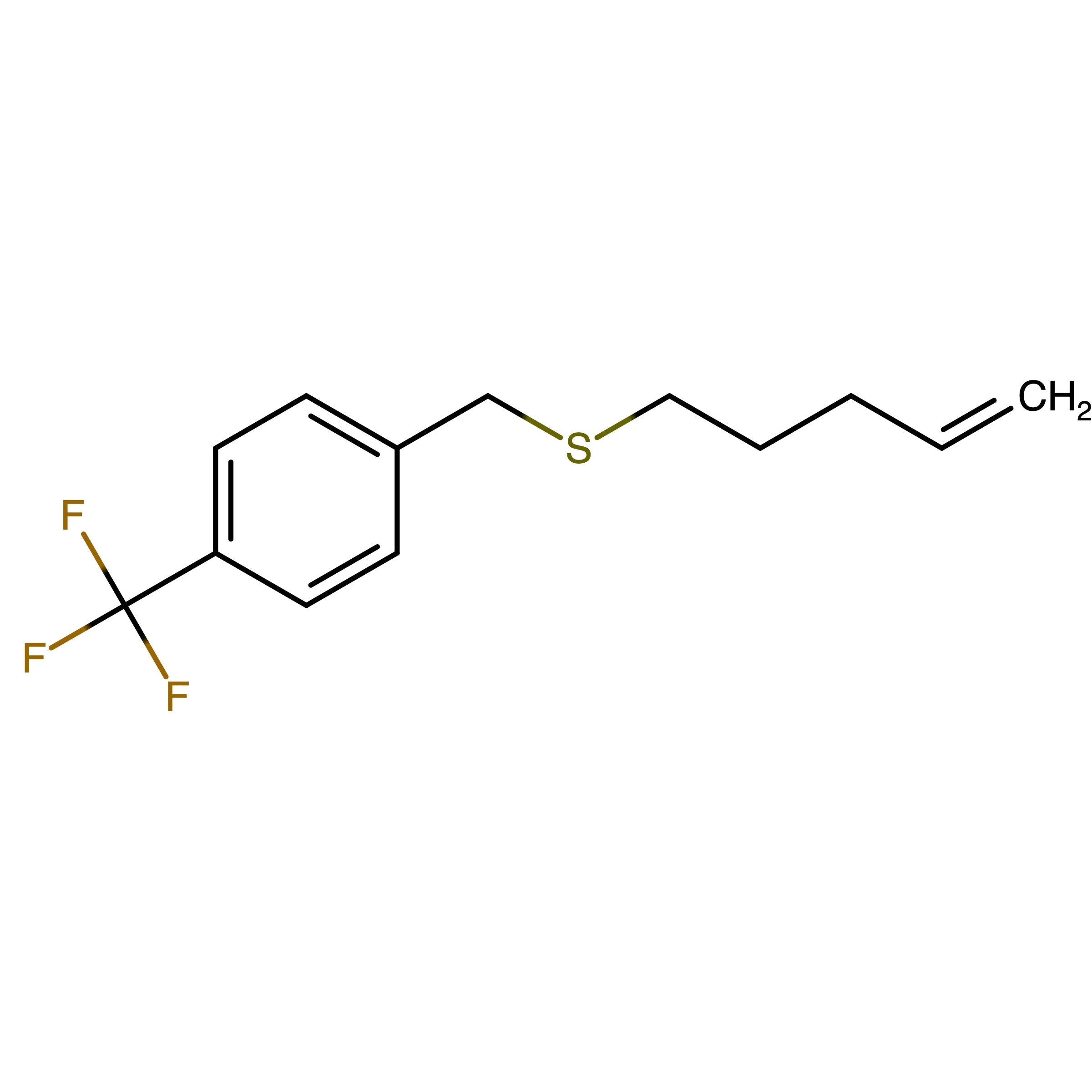 CAS 2708184-47-6 | Pent-4-en-1-yl(4-(trifluoromethyl)benzyl)sulfane