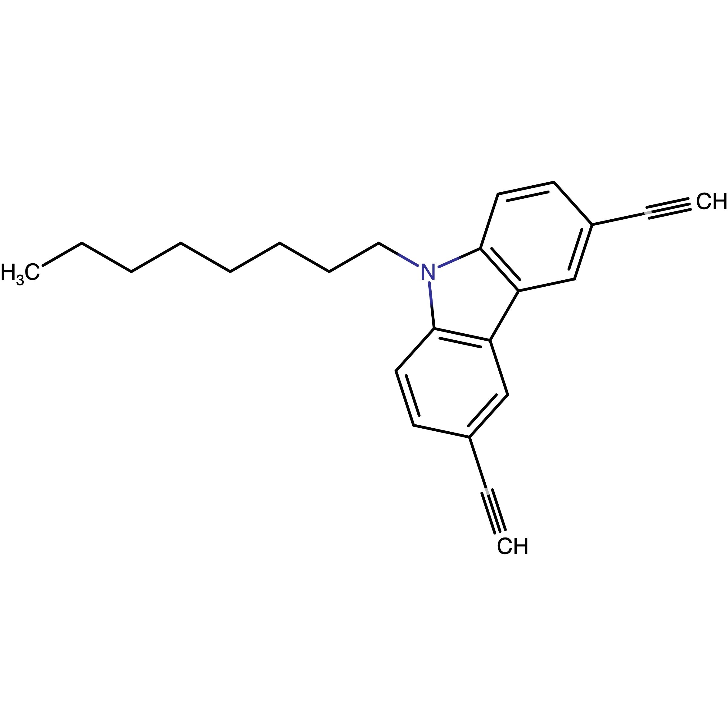 CAS 783350-56-1 | 3,6-Diethynyl-9-octylcarbazole
