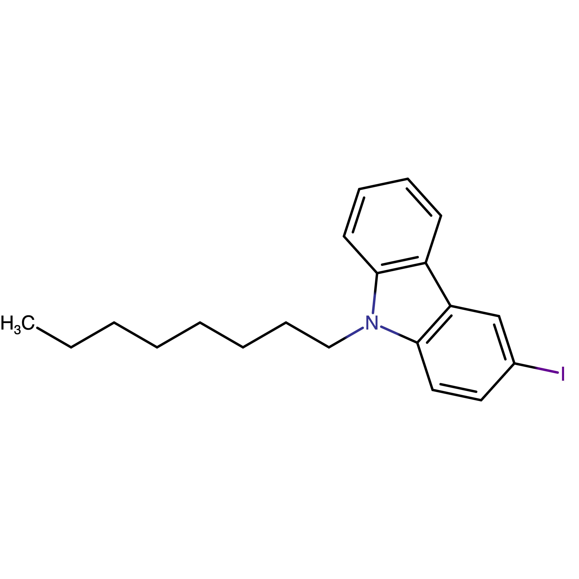 CAS 912640-30-3 | 3-Iodo-9-octylcarbazole