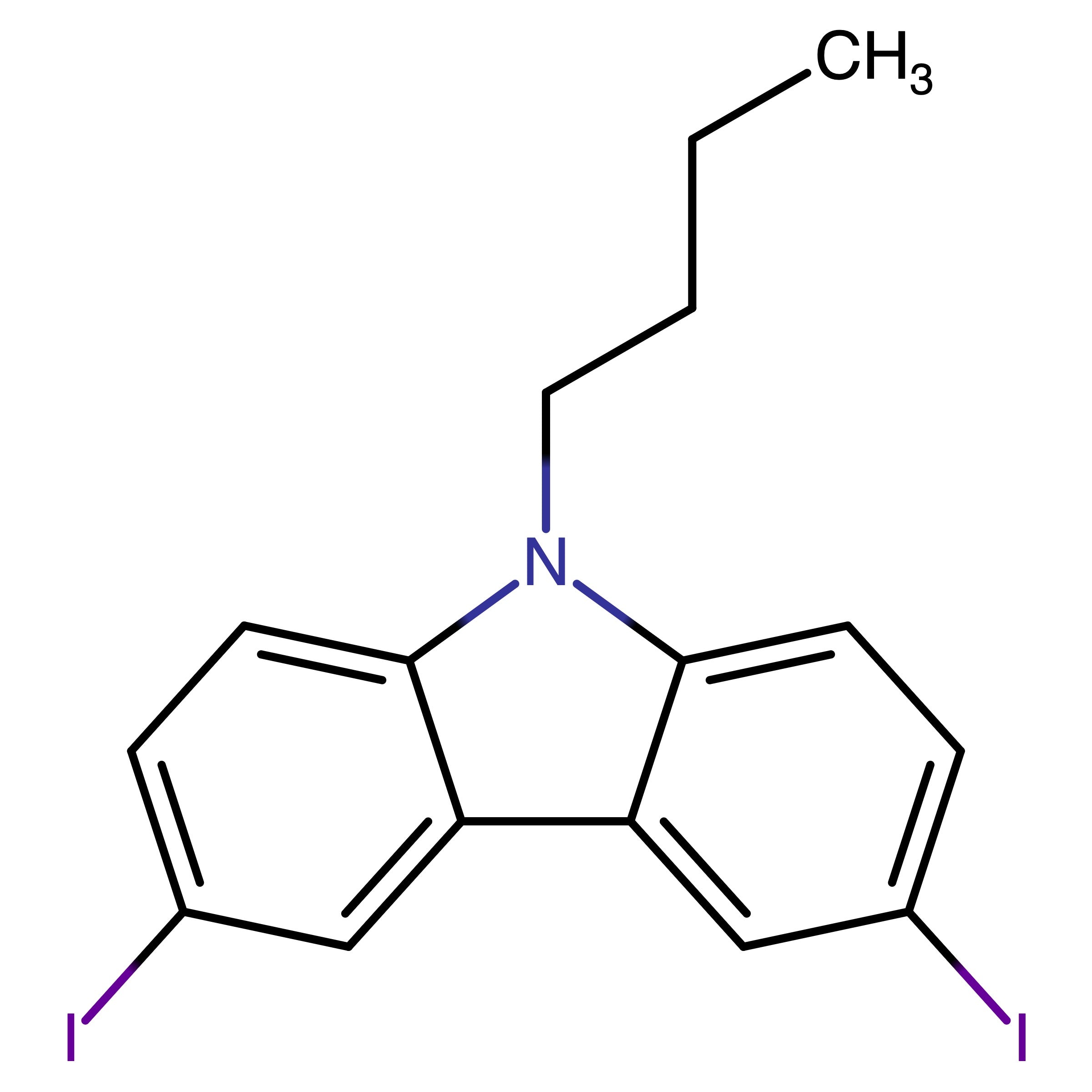 CAS 551934-69-1 | 9-Butyl-3,6-diiodo-9H-carbazole